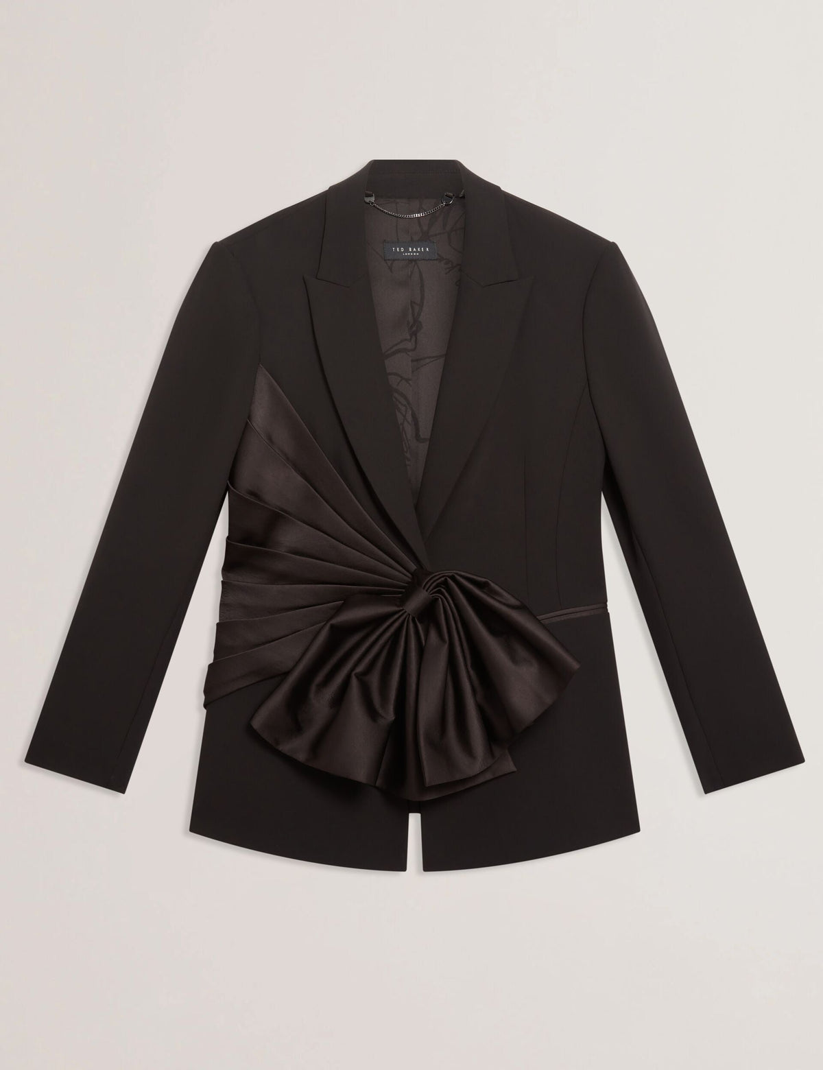 Ted Baker Xeni Satin Bow Sash Tailored Blazer Women's