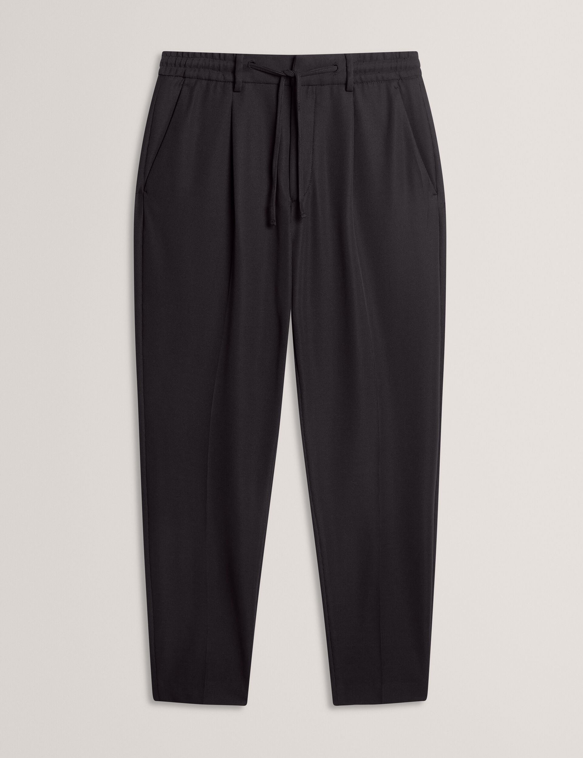 Ted Baker Cialdat Waffle Texture Tapered Leg Trousers