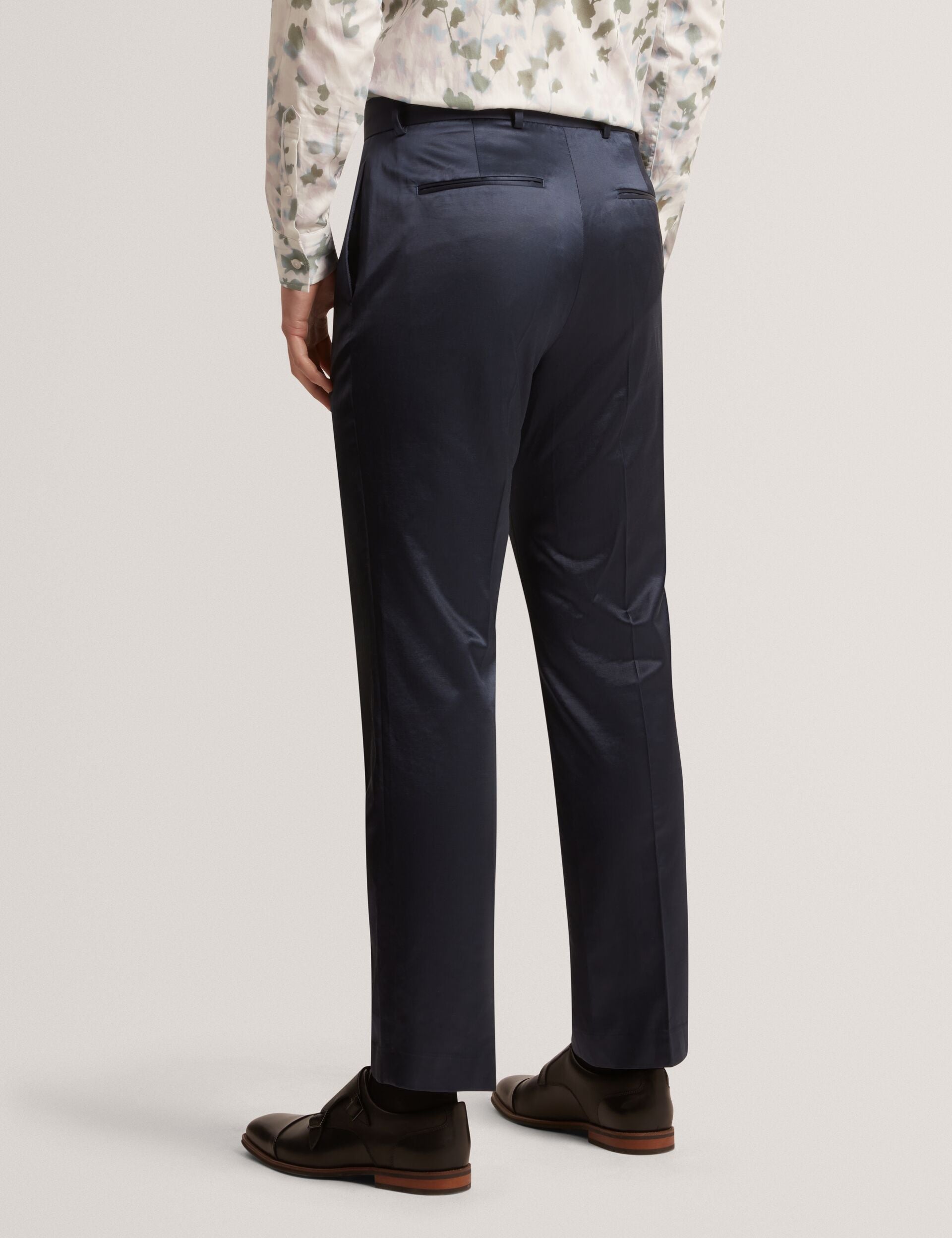 Ted Baker Fluidt Straight Fit Highshine Trouser