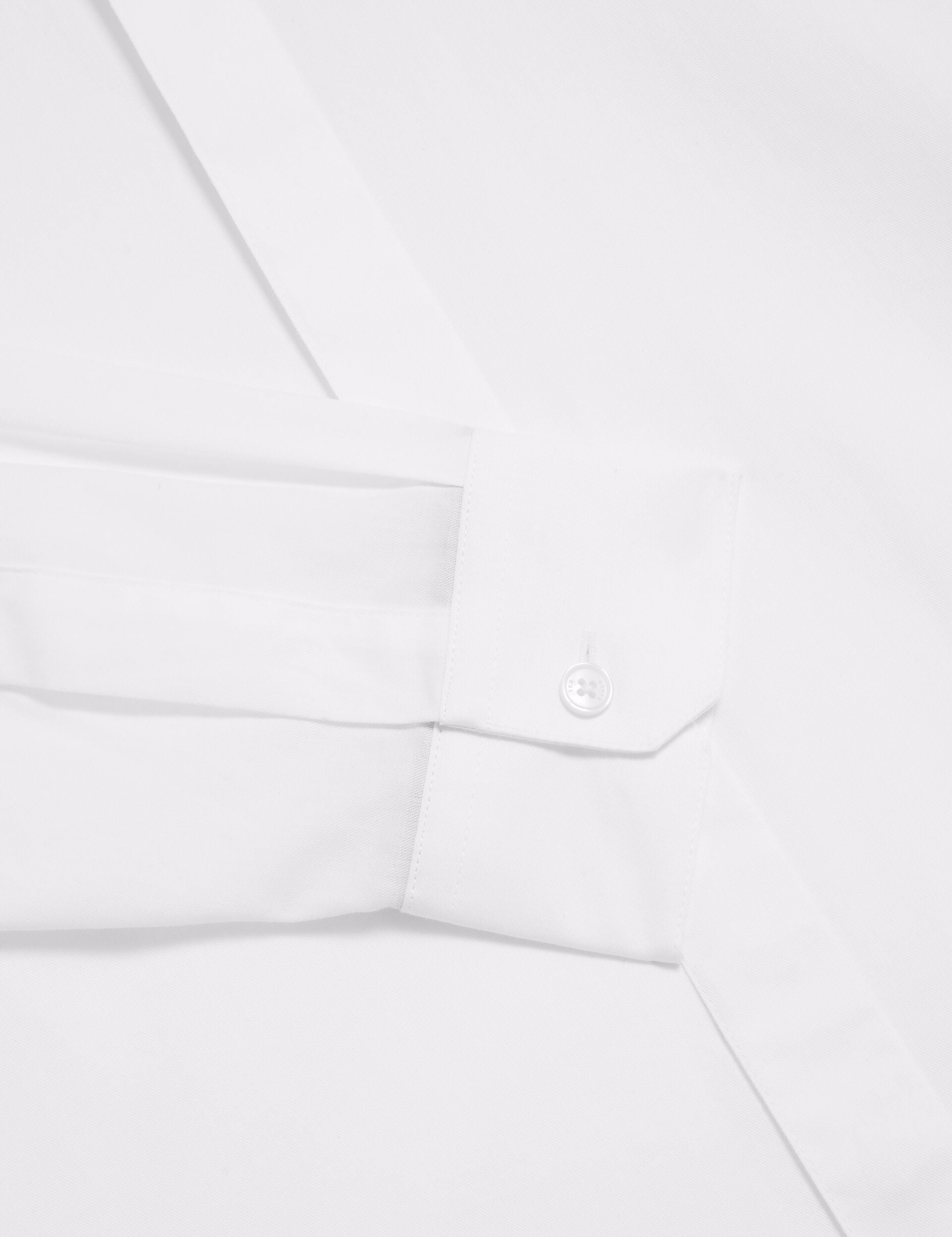 Ted Baker Tibor Covered Placket Long Sleeve Cotton Shirt