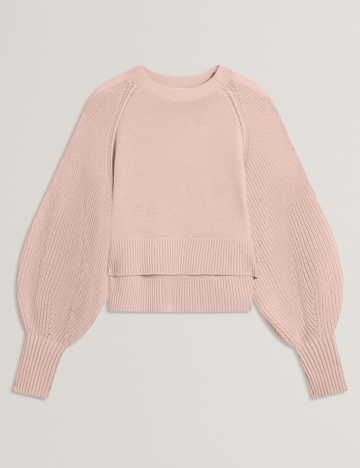 Ted Baker Vicckii Merino Wool Knit Balloon Sleeve Jumper Women's