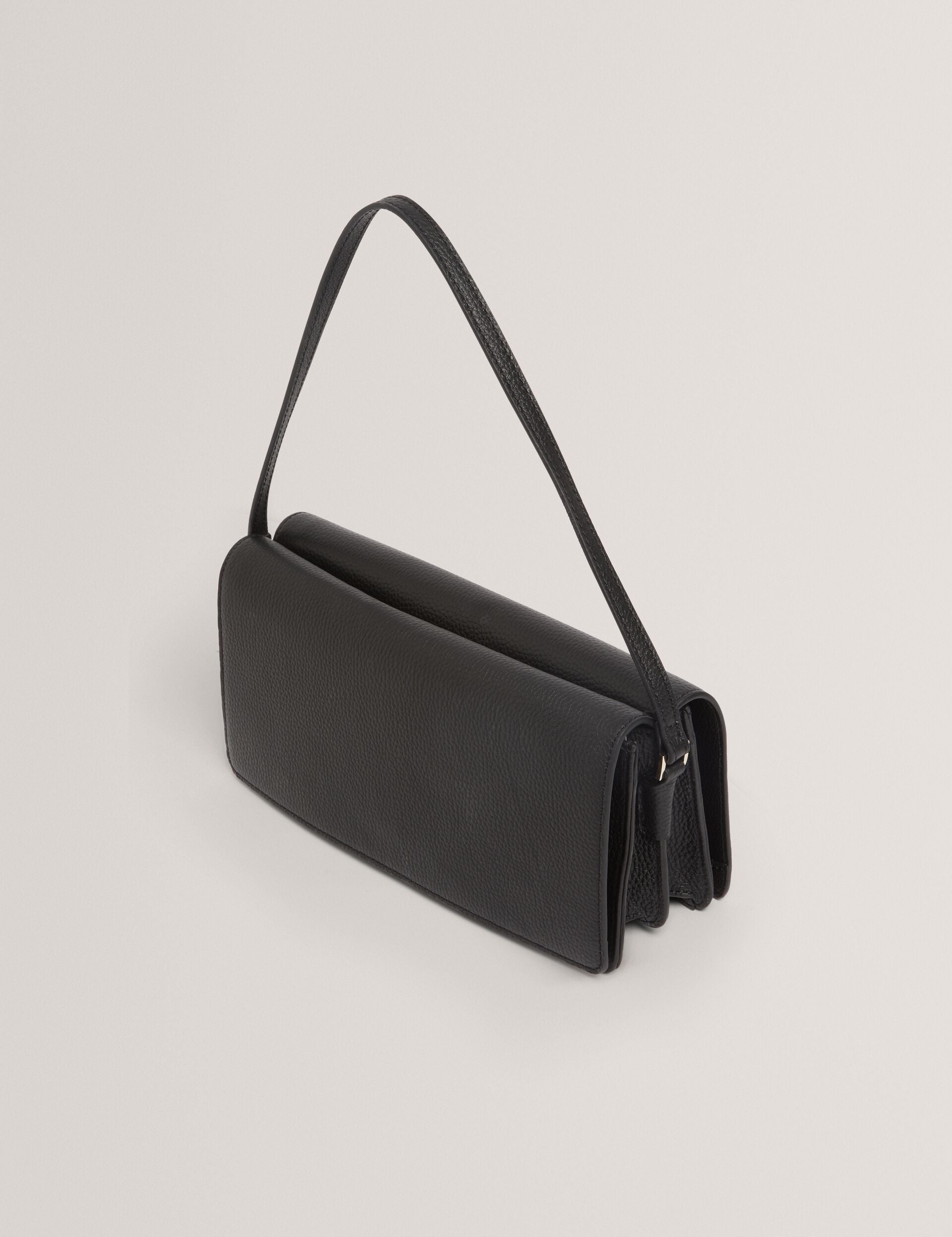 Ted Baker Twyyla Leather Foldover Baguette Shoulder Bag Women's