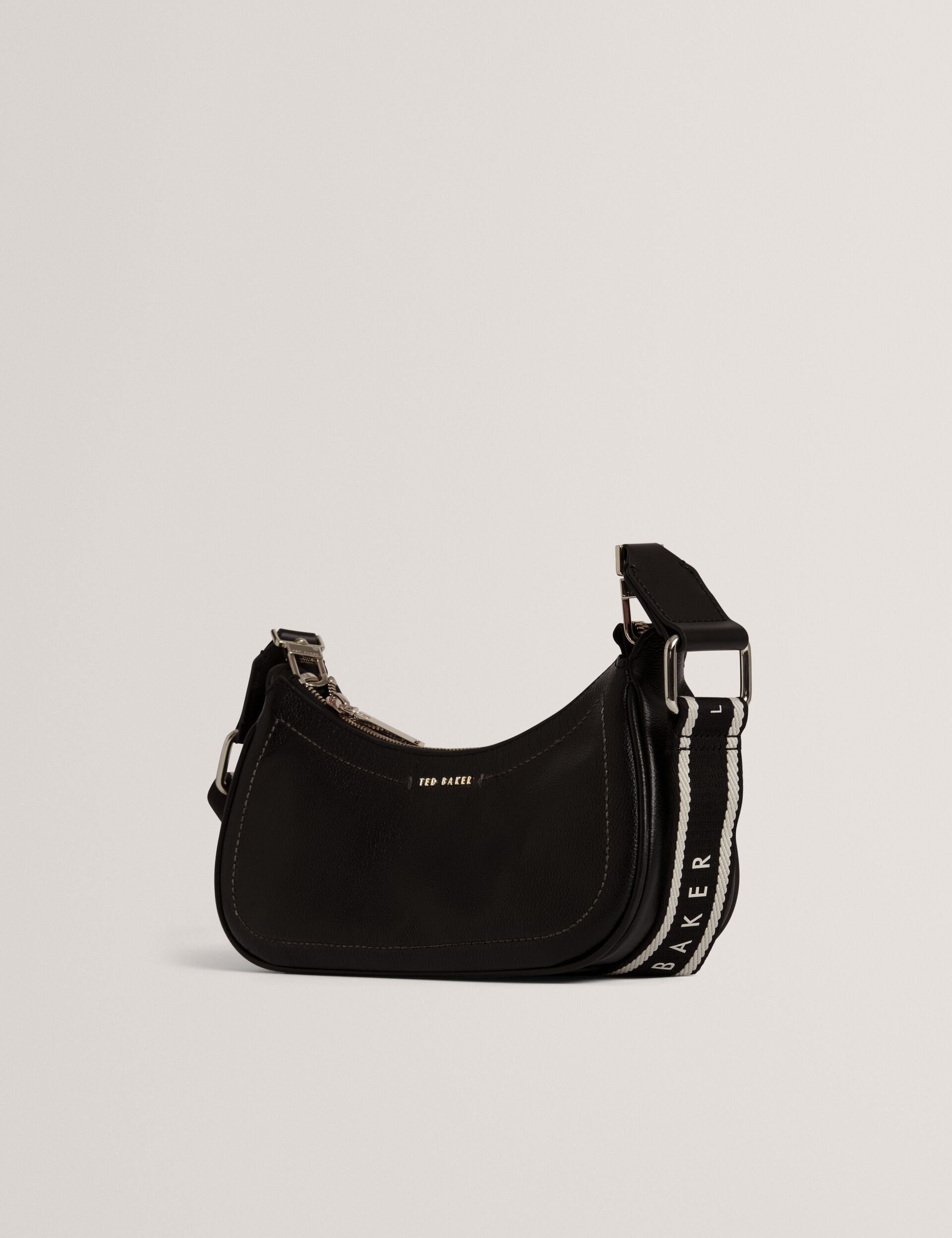 Ted Baker Laarna Webbing Strap Leather Shoulder Bag Women's
