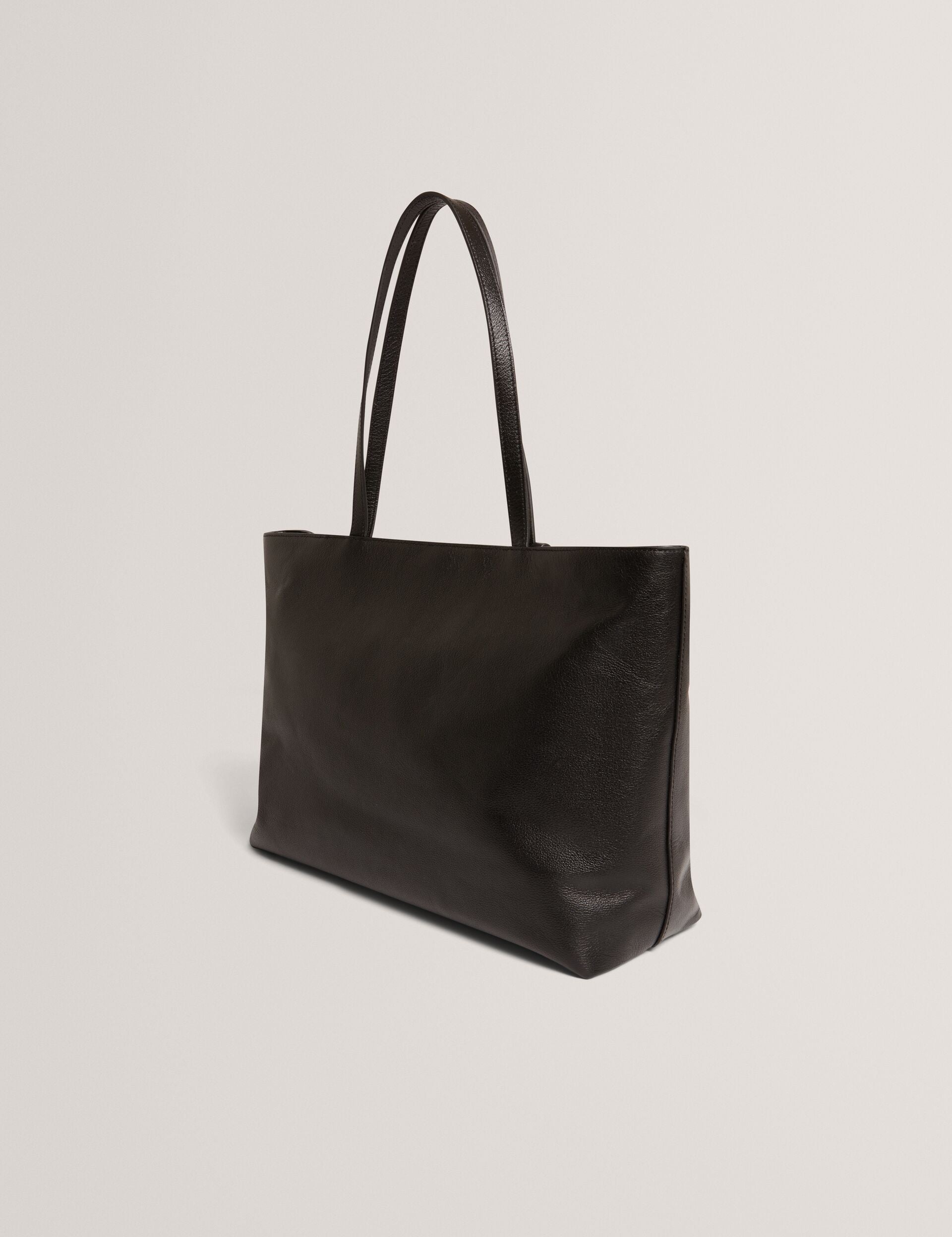 Ted Baker Lenyya Pebbled Leather Wide Tote Bag Women's
