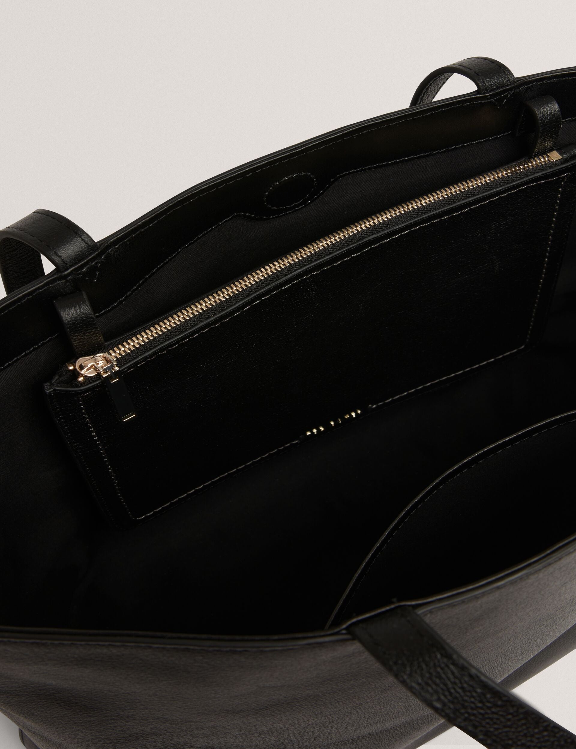 Ted Baker Lenyya Pebbled Leather Wide Tote Bag Women's