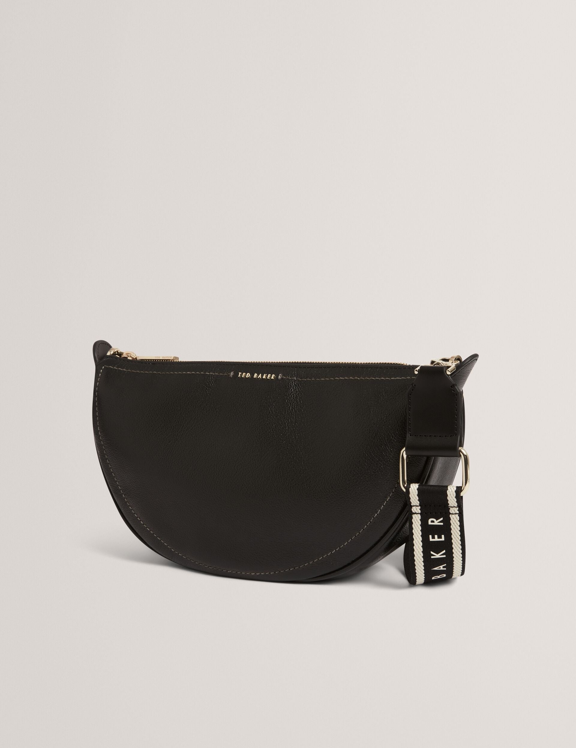 Ted Baker Lorreen Webbing Strap Leather Sling Crossbody Bag Women's