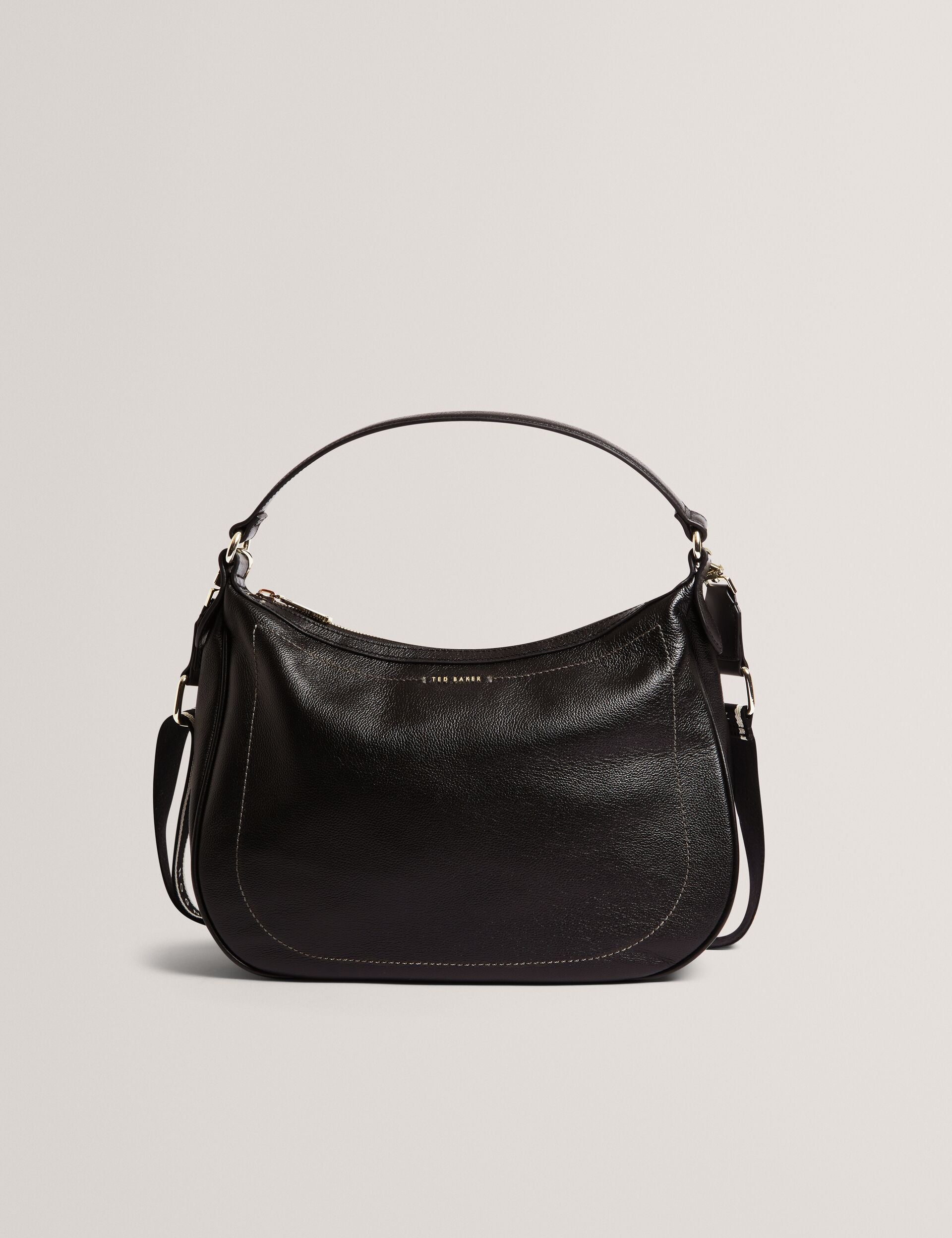 Ted Baker Lyshia Webbing Strap Large Leather Hobo Bag Women's