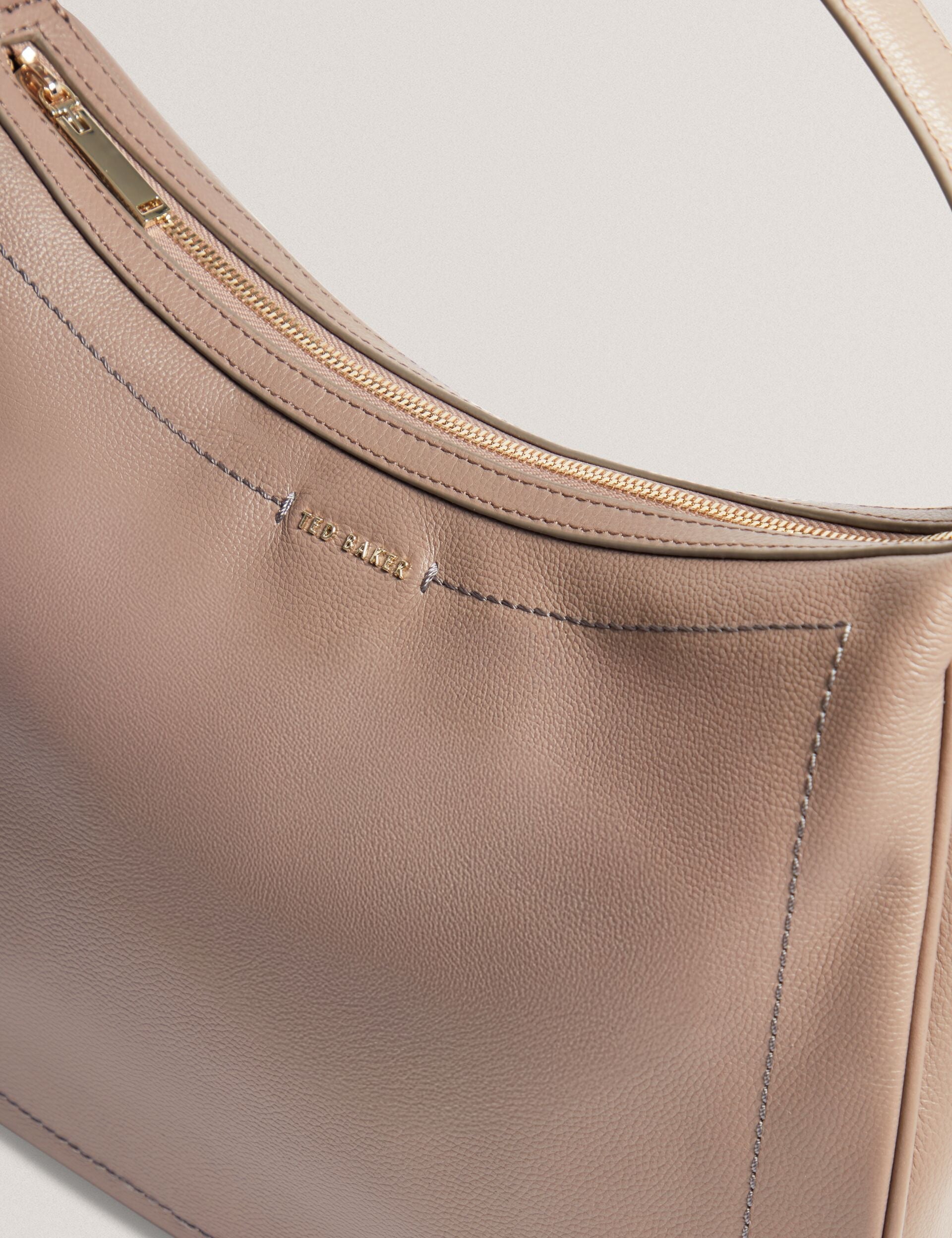 Ted Baker Lyshia Webbing Strap Large Leather Hobo Bag Women's