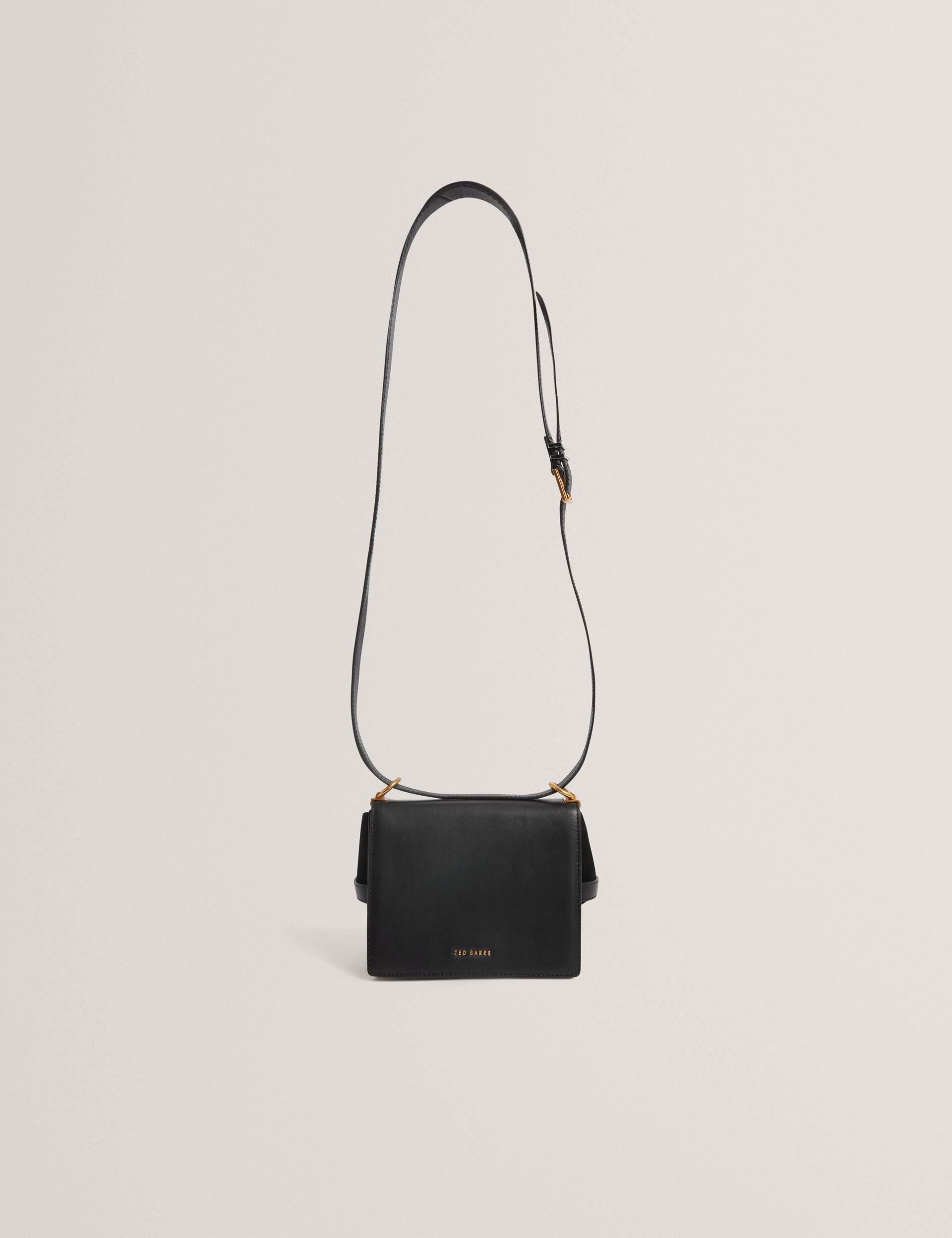 Ted Baker Talika Leather Suede Belted Detail Crossbody Bag Women's
