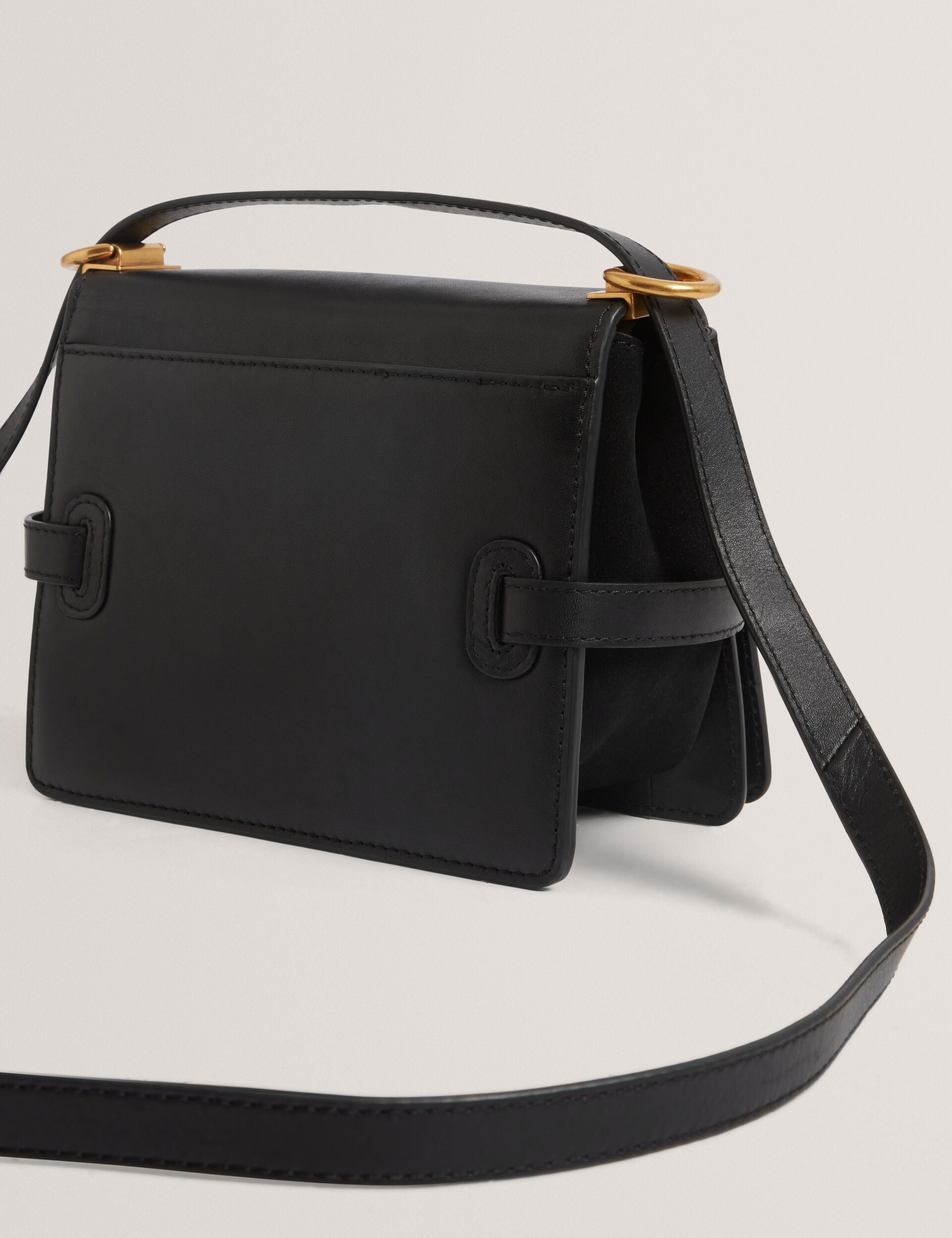 Ted Baker Talika Leather Suede Belted Detail Crossbody Bag Women's