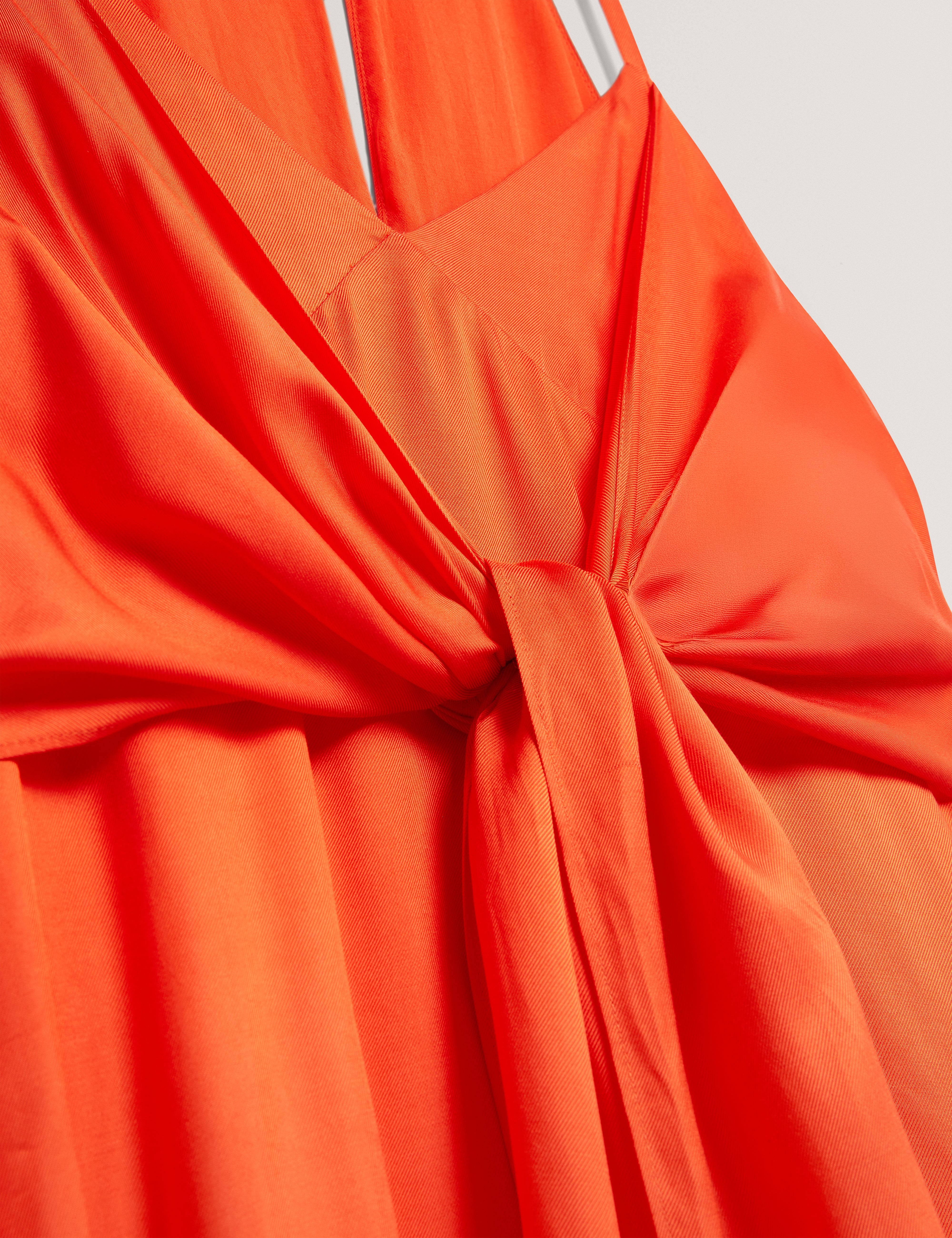 Ted Baker Beckki Wrap Tie Waist Strappy Midi Dress Women's