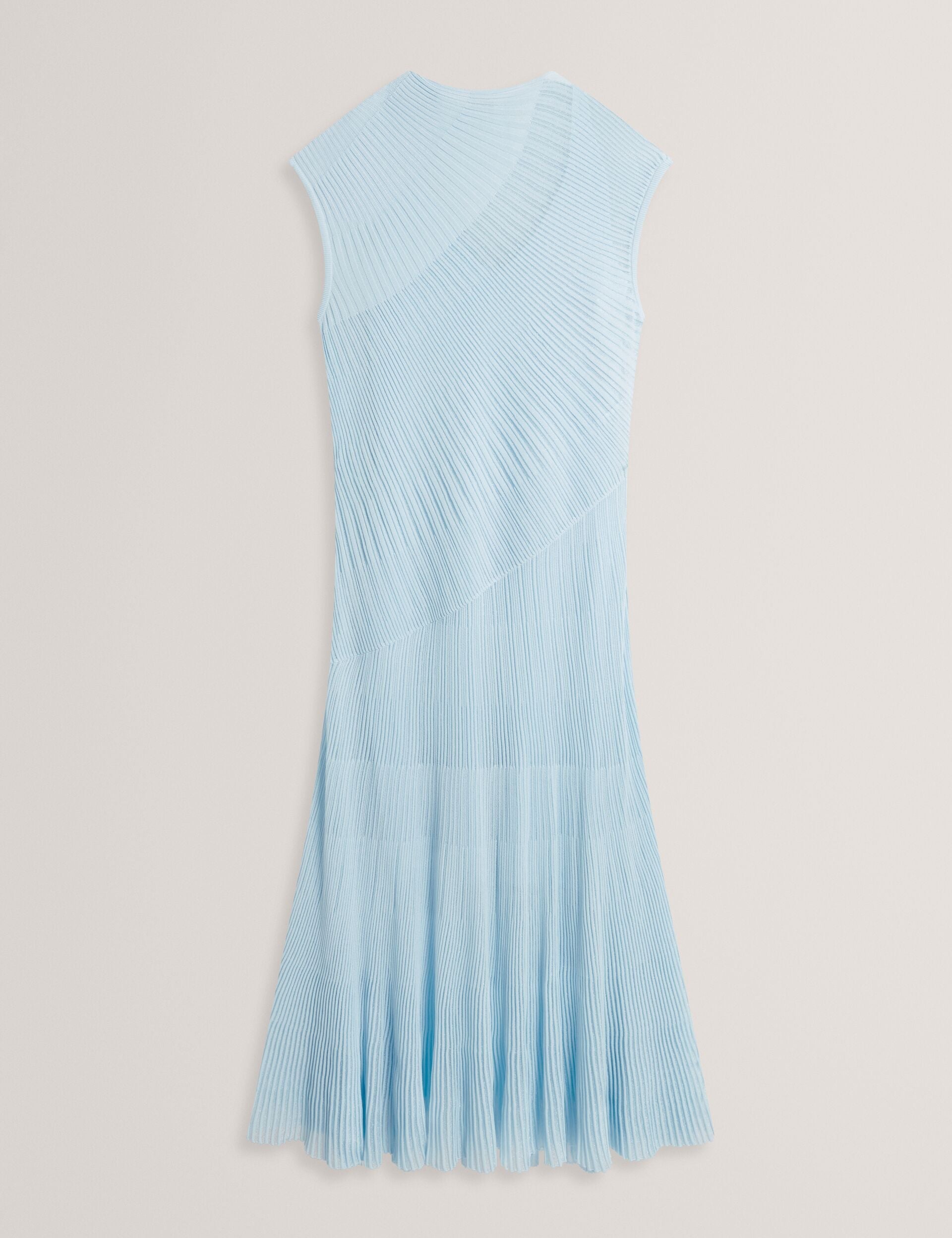 Ted Baker Celyina Sheer Detail Textured Knit Midaxi Dress Women's