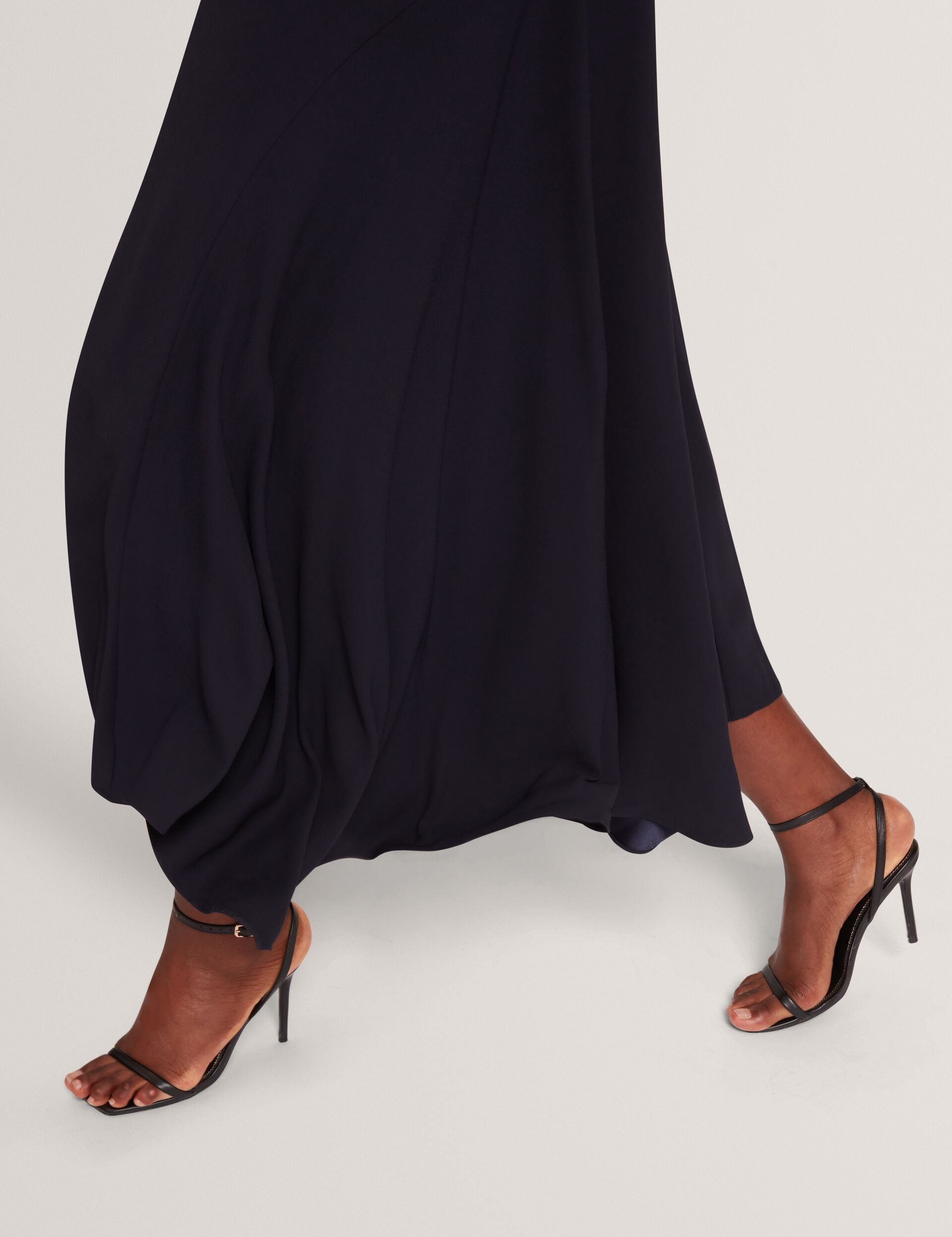 Ted Baker Isparta Sleeveless Asymmetric Bias Cut Midi Dress Women's