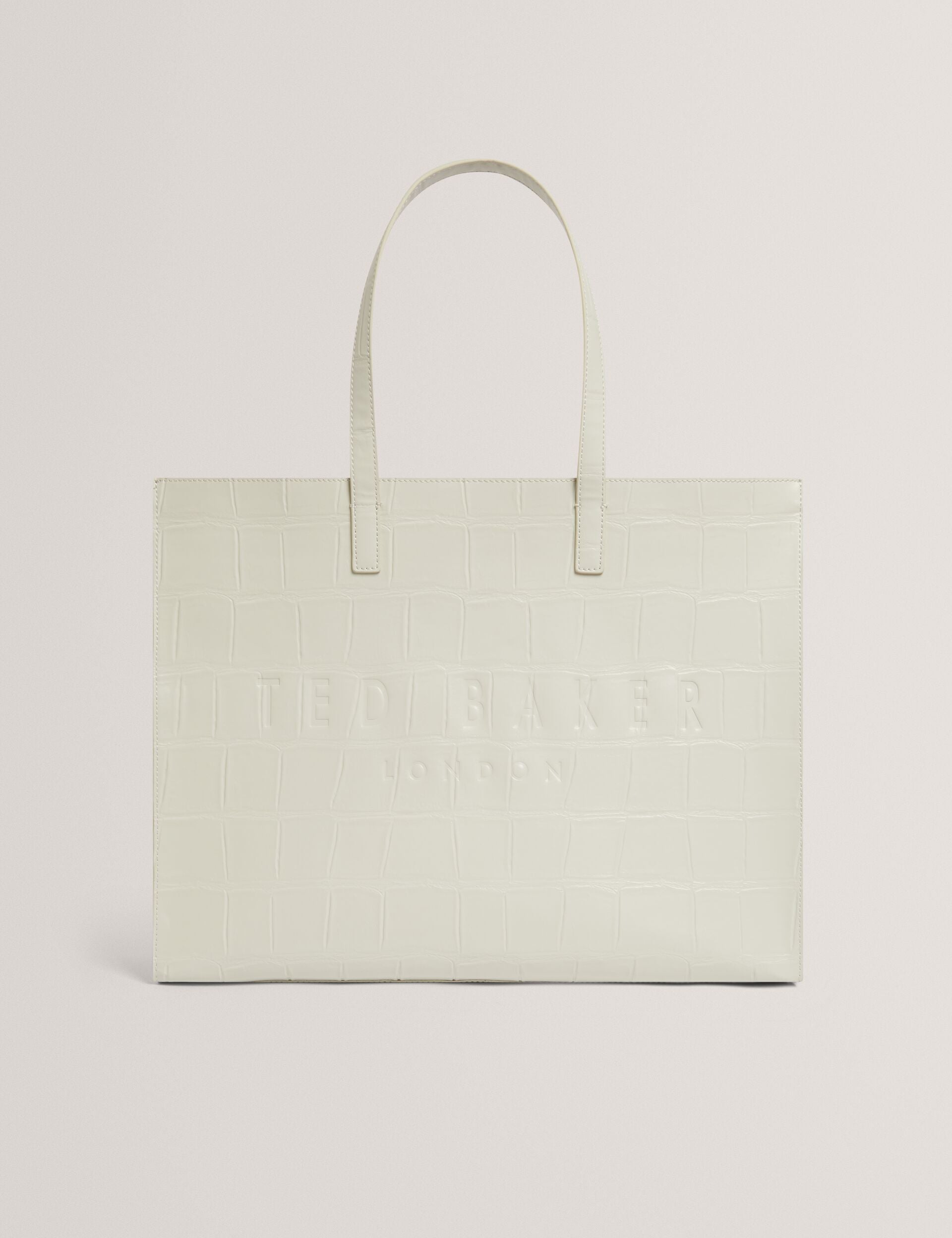 Ted Baker Allicon Wide Croc Effect Icon Tote Bag Women's