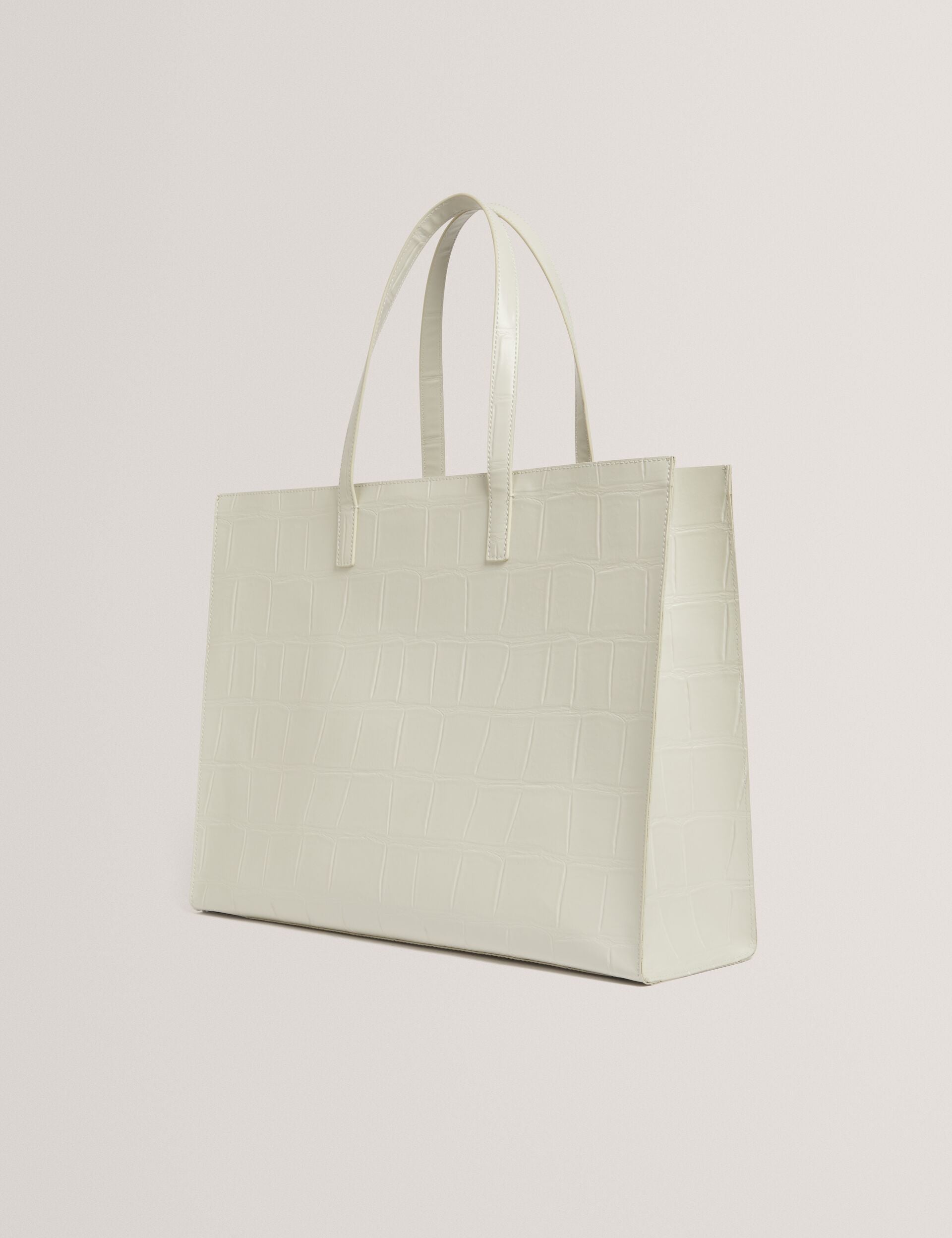 Ted Baker Allicon Wide Croc Effect Icon Tote Bag Women's