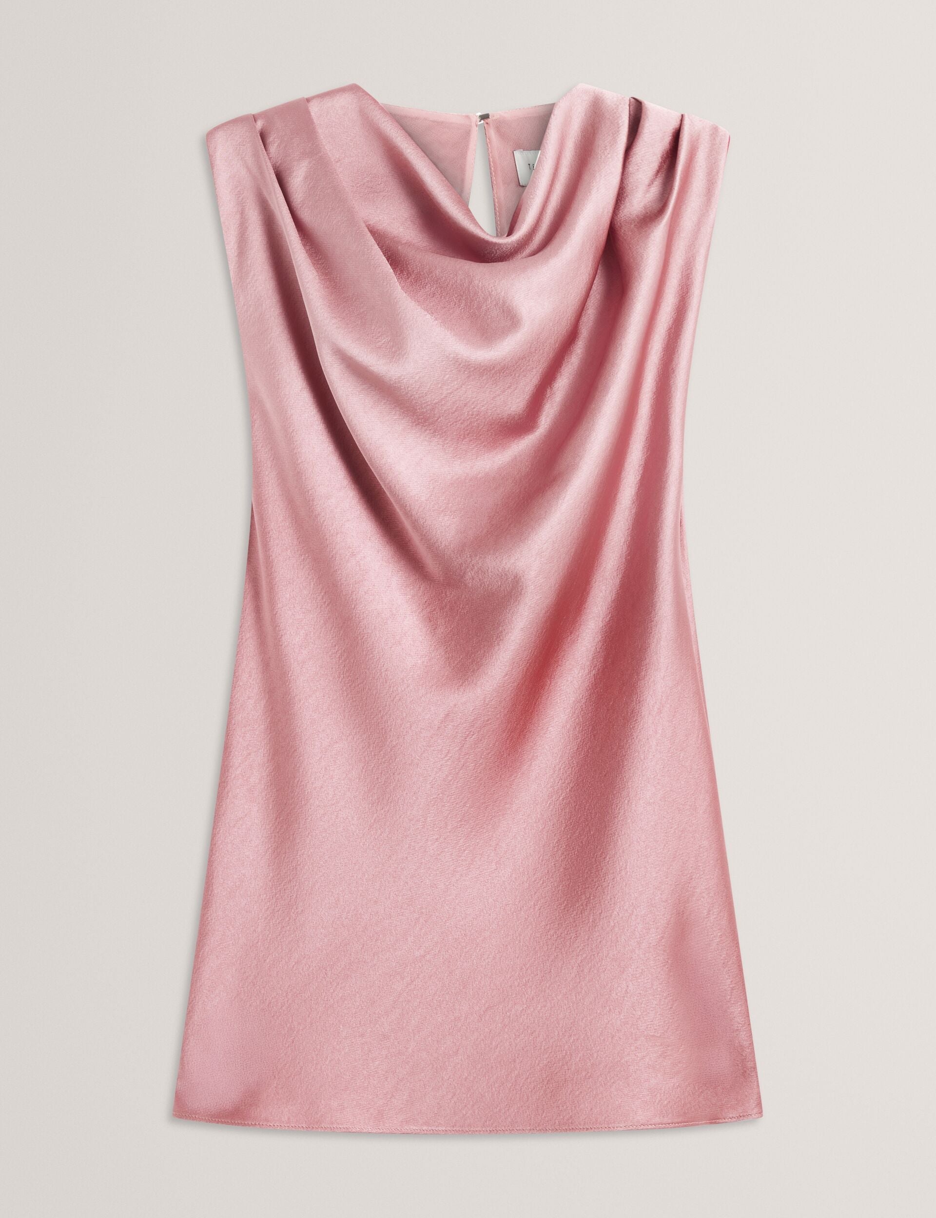 Ted Baker Zepha Satin High Cowl Neck Sleeveless Top Women's