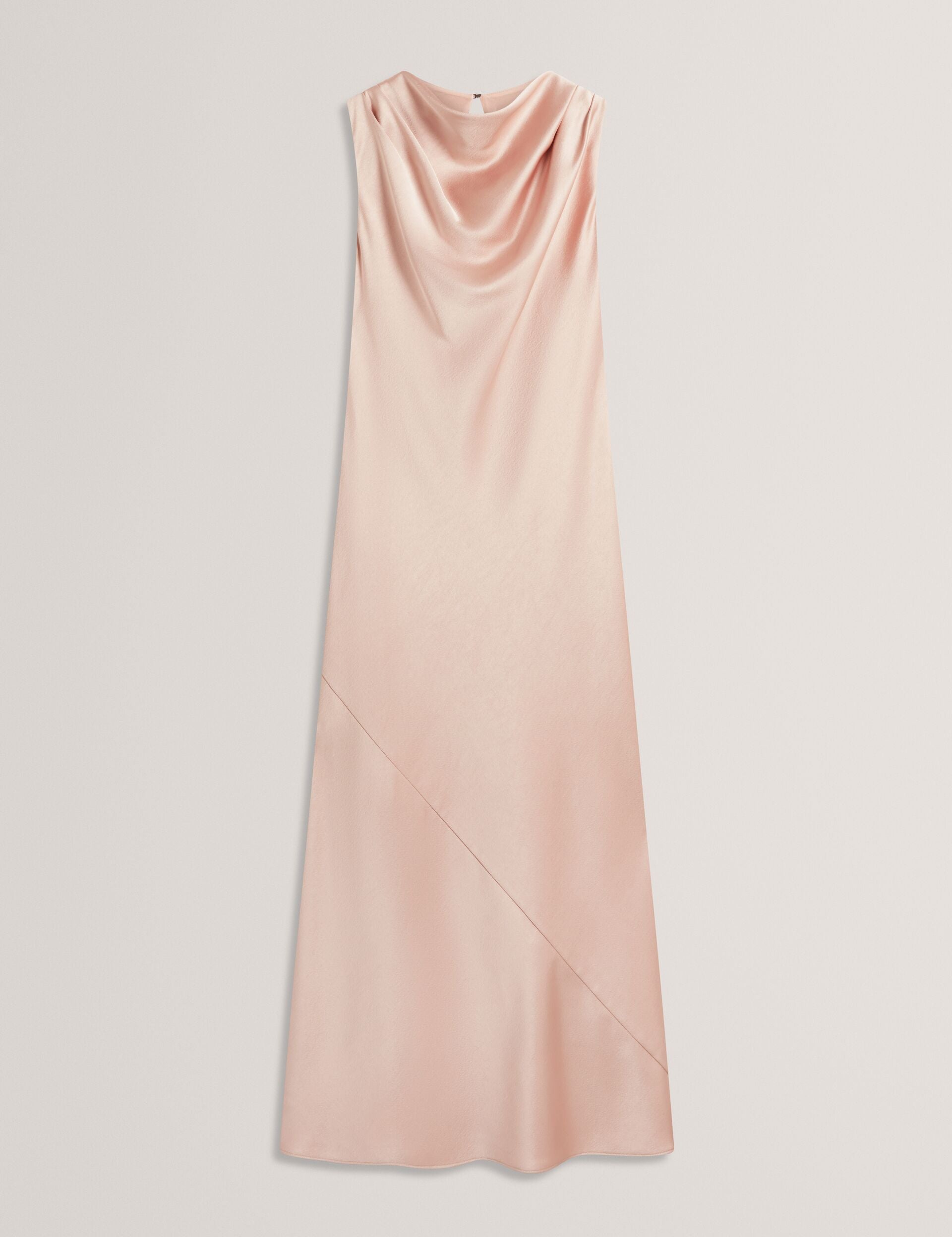 Ted Baker Liimaa High Cowl Neck Satin Midi Dress Women's