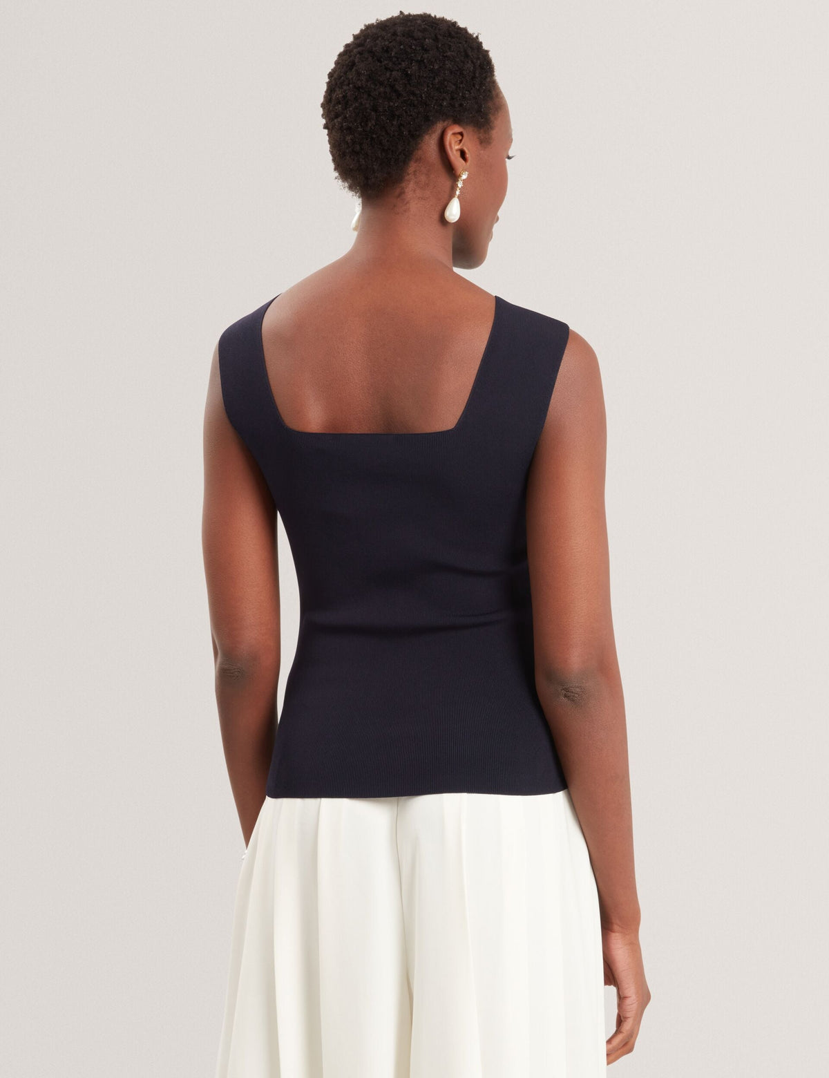 Ted Baker Binkkii Square Neck Knitted Vest Top Women's