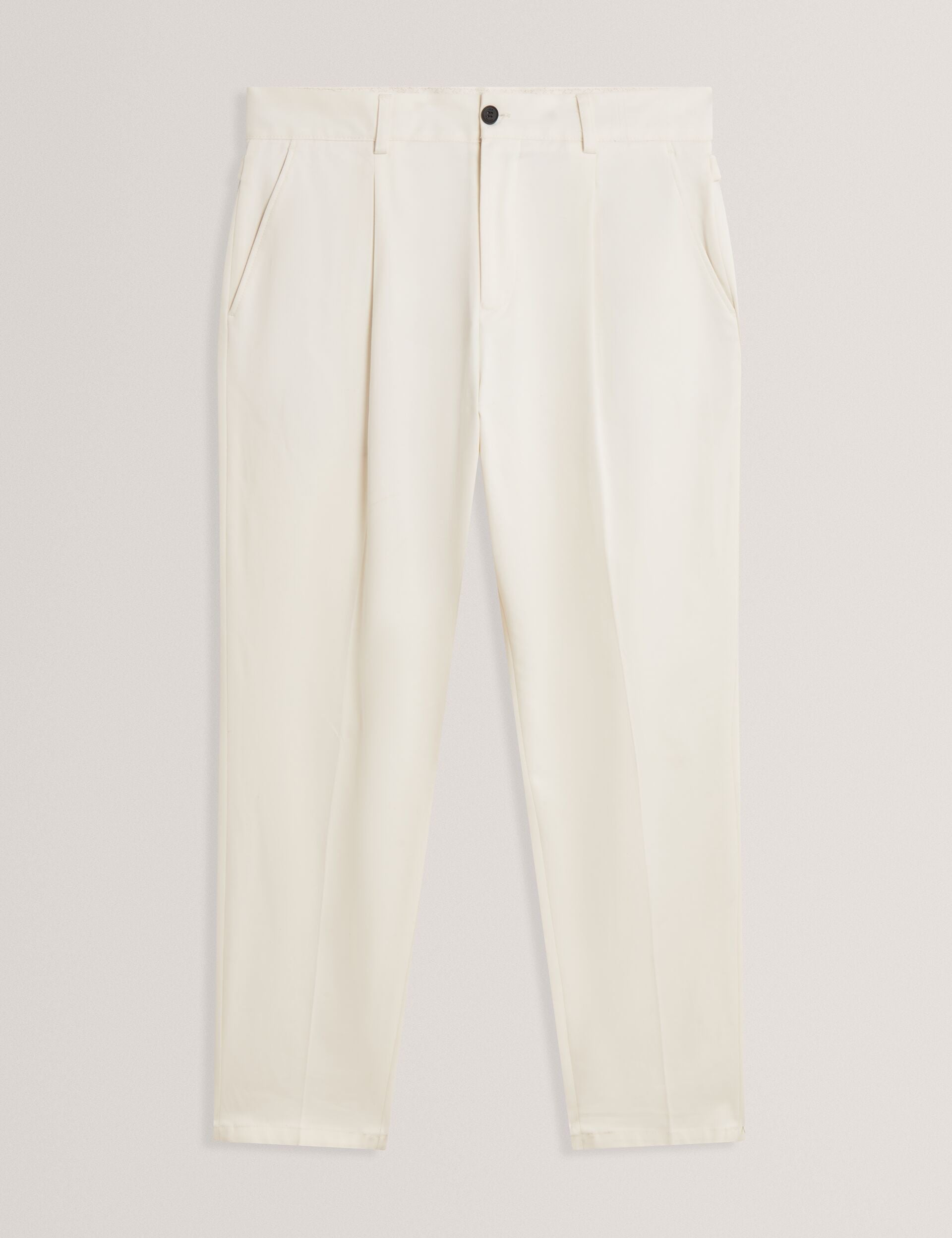 Ted Baker Danite Smart Tapered Leg Cotton Stretch Trousers