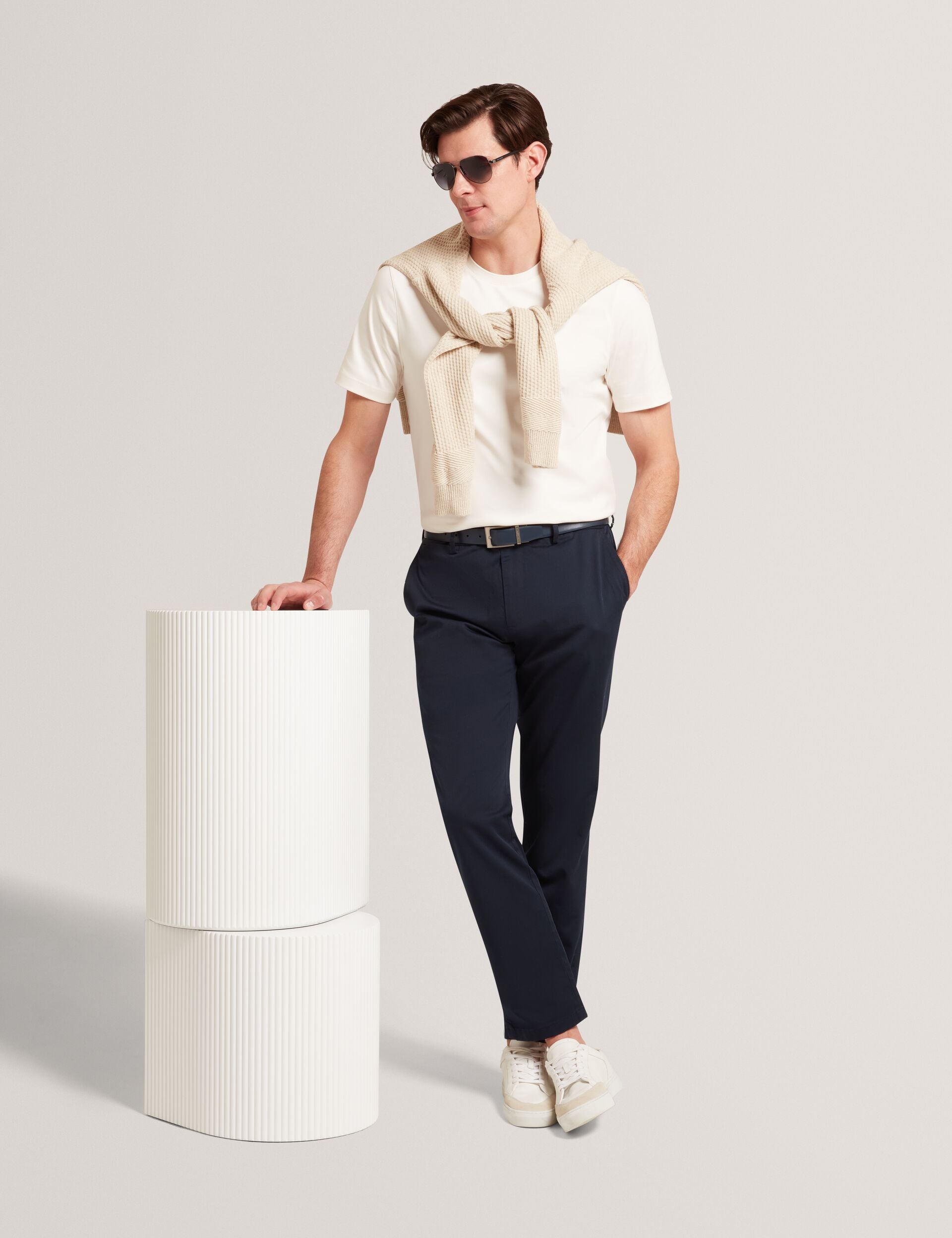 Ted Baker Howeton Slim Fit Stretch Cotton Chinos