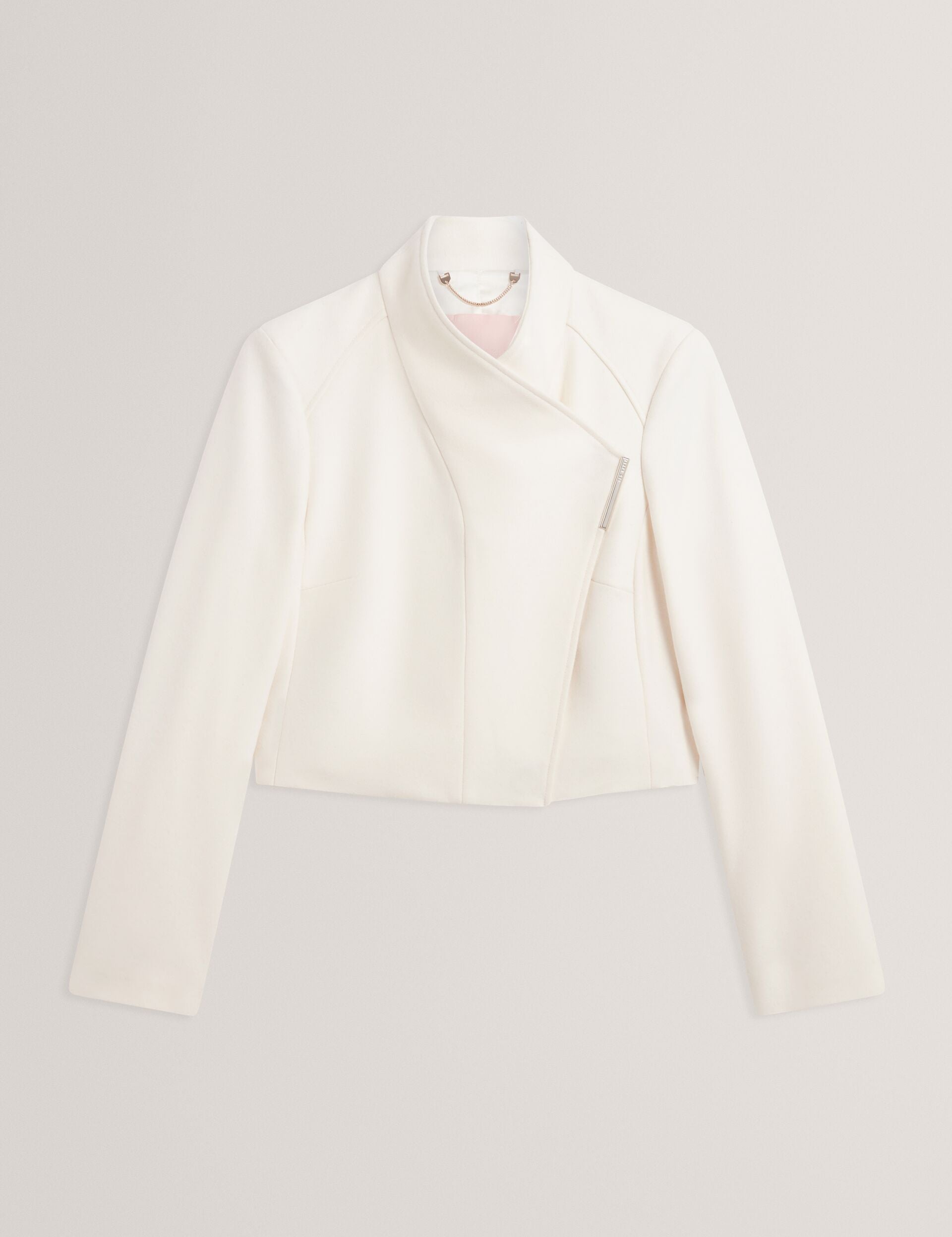 Ted Baker Rosecee Tailored Cropped Wool Wrap Jacket Women's