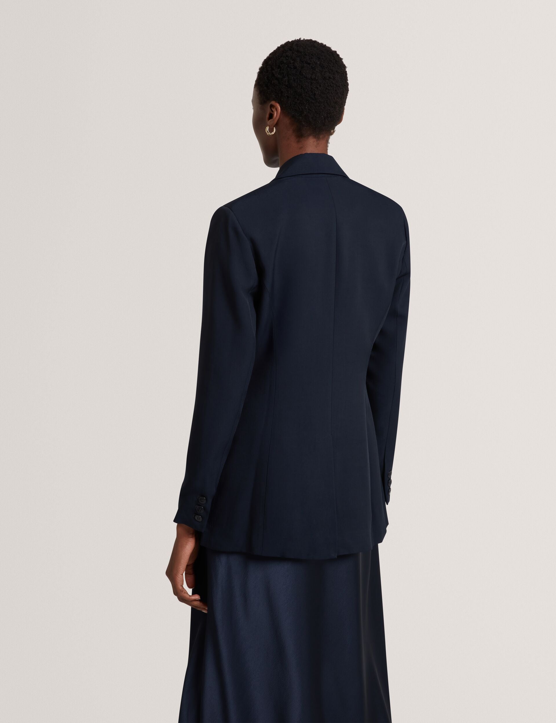 Ted Baker Aranja Wool Blend Twill Tailored Fitted Blazer Women's