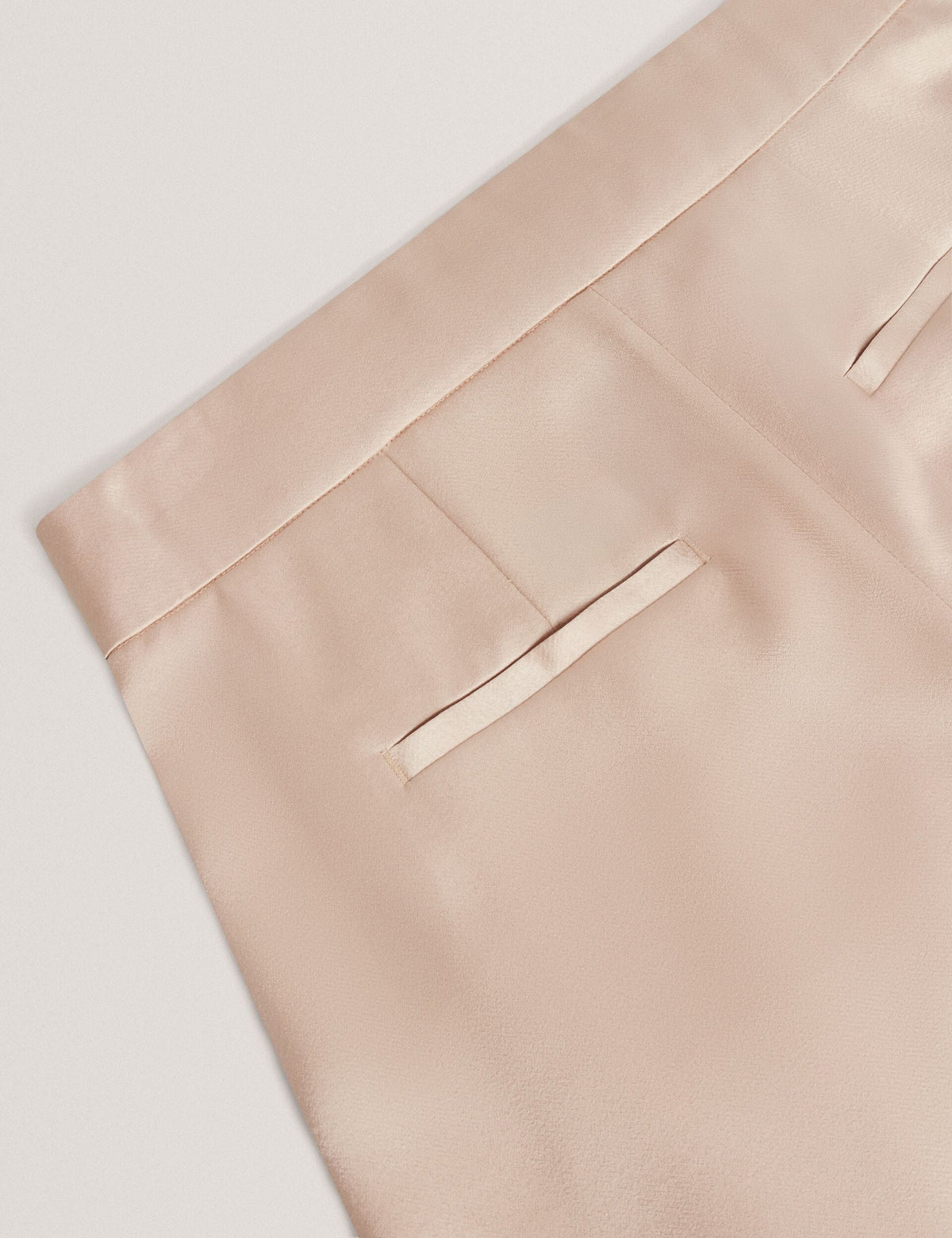 Ted Baker Chiira Satin Barrel Leg Tailored Trousers Women's