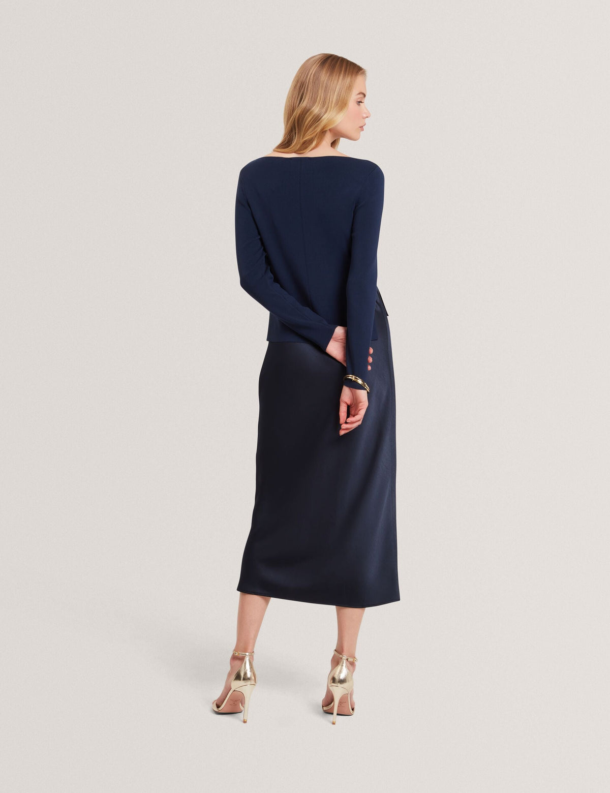 Ted Baker Machar 2In1 Satin Slip Dress With Knit Top Women's