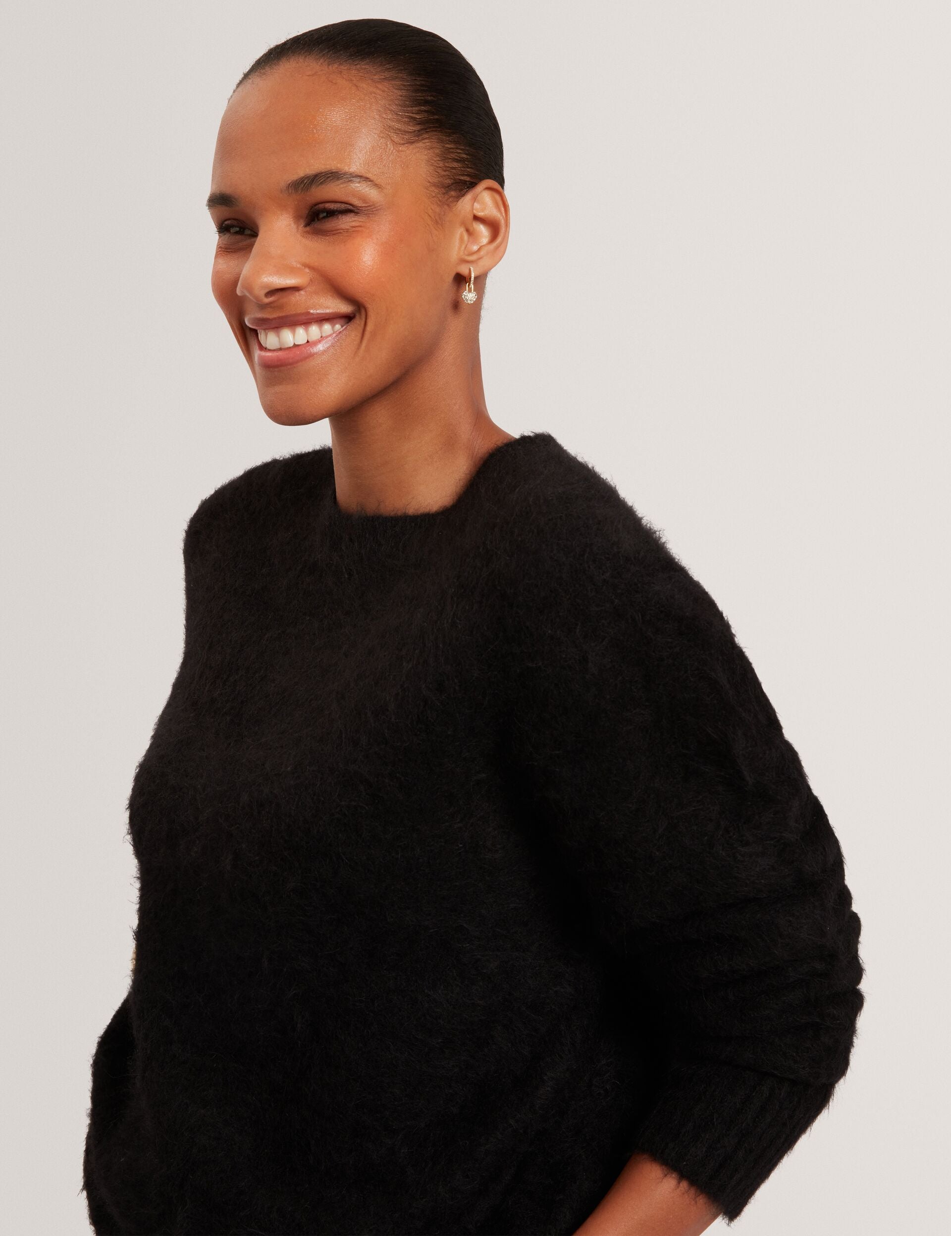 Ted Baker Mirrani Brushed Alpaca Wool Relaxed Jumper Women's