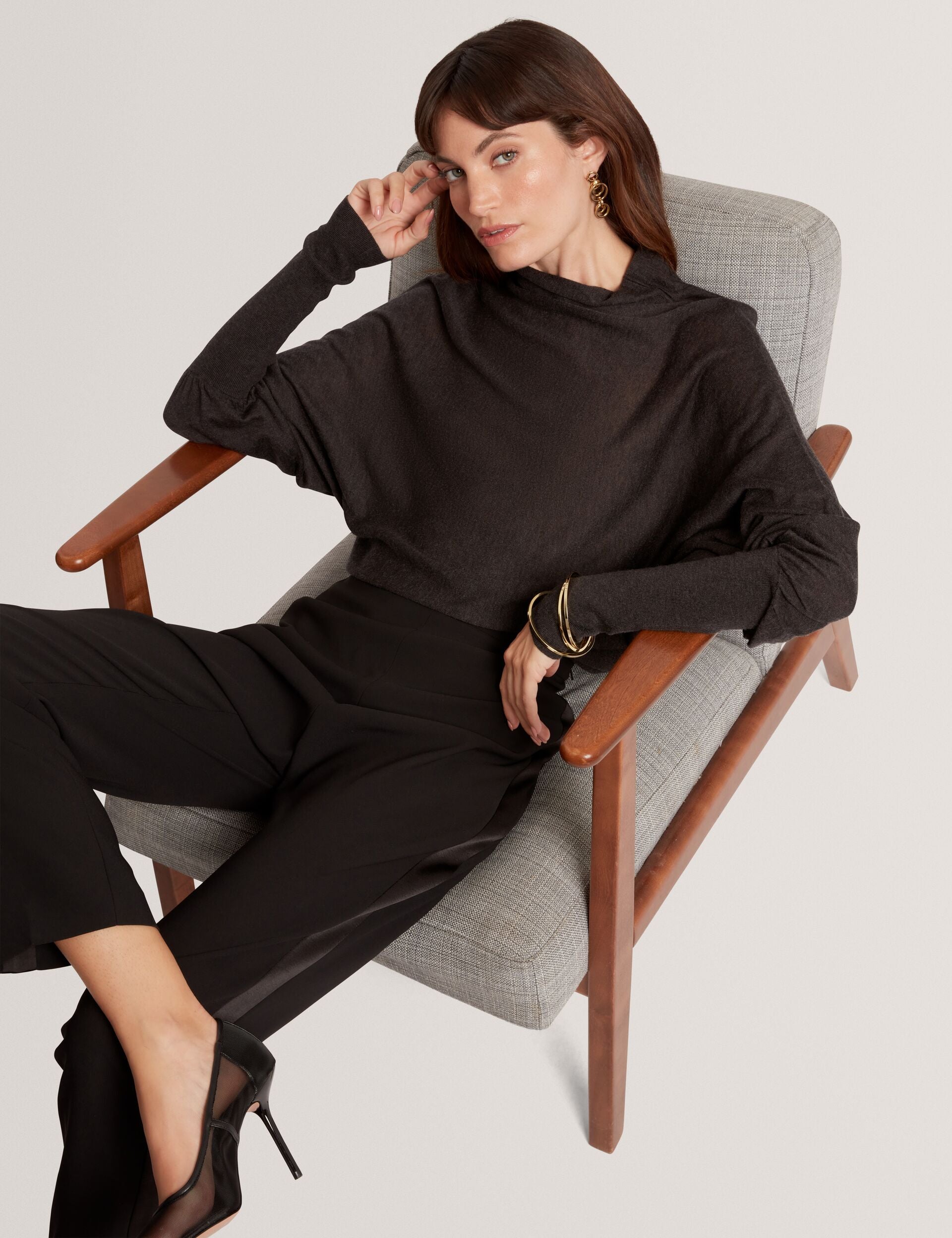 Ted Baker Jeania Fine Merino Wool Longline Jumper Women's