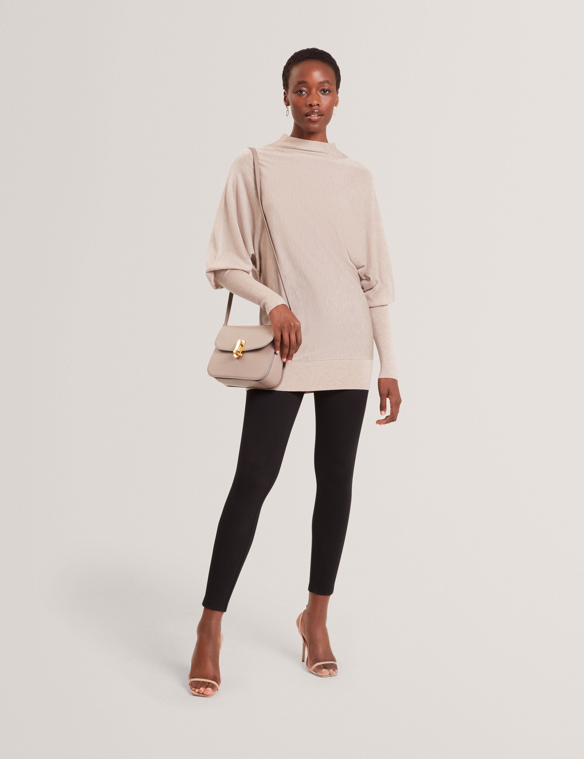 Ted Baker Jeania Fine Merino Wool Longline Jumper Women's