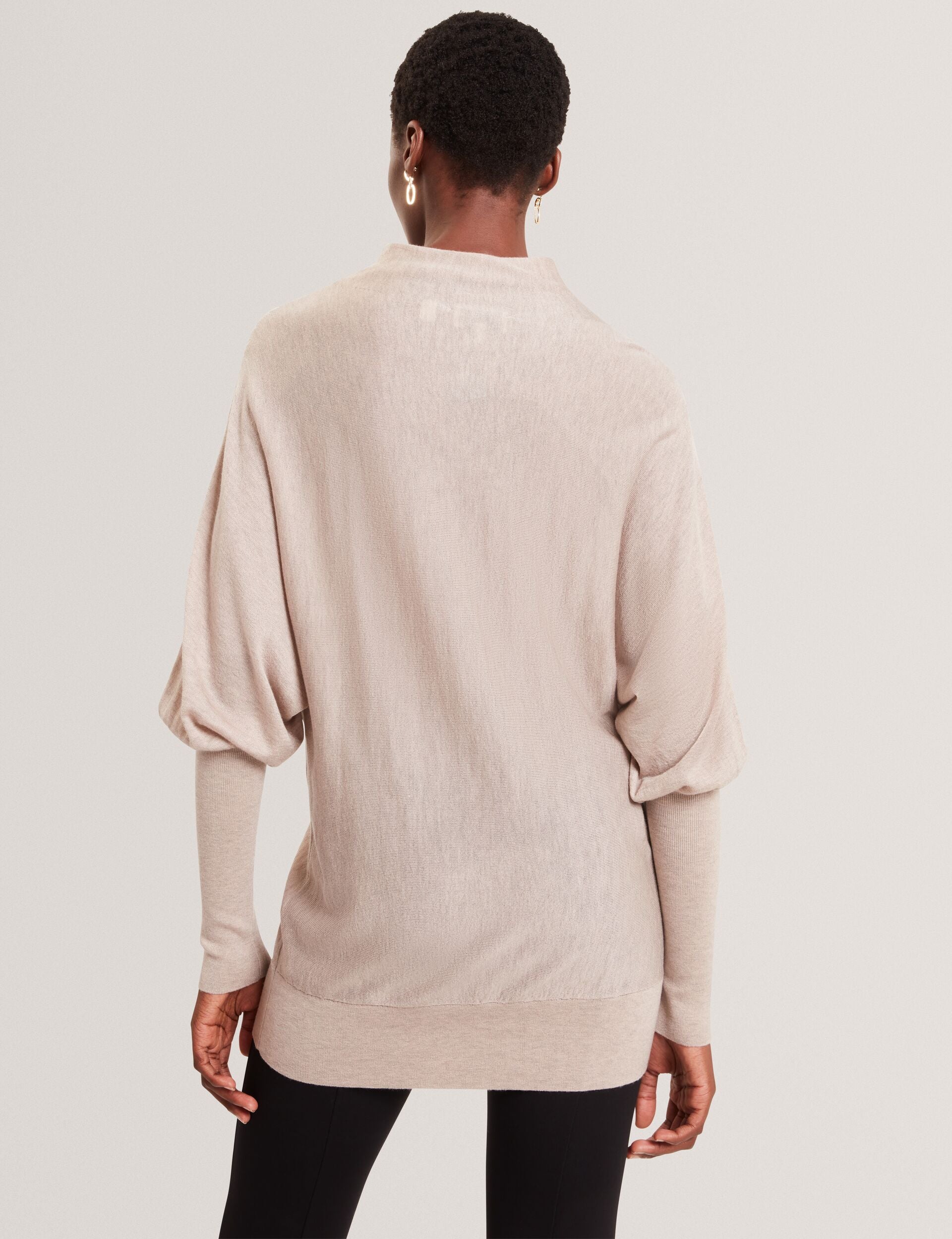 Ted Baker Jeania Fine Merino Wool Longline Jumper Women's