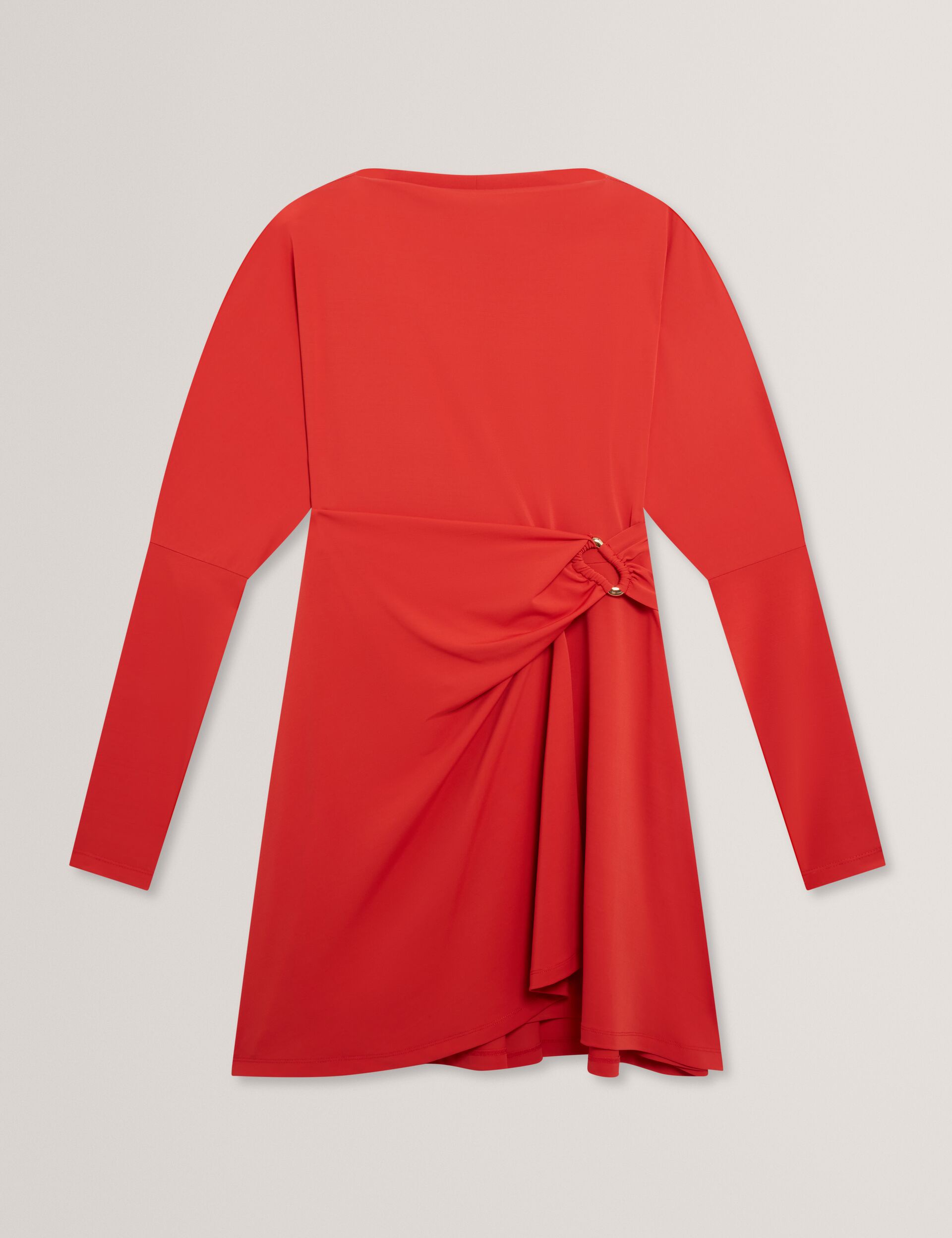 Ted Baker Mairiee Wrapover Long Sleeve Jersey Mini Dress Women's