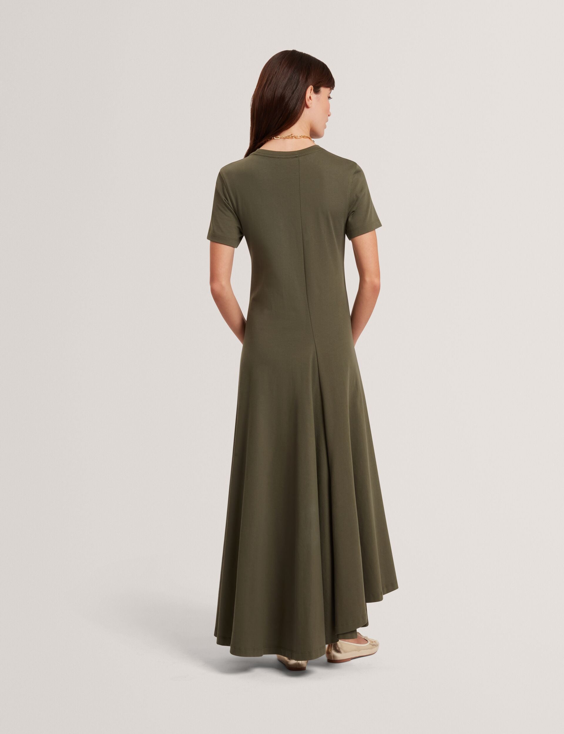 Ted Baker Fuusia Panelled Jersey Short Sleeve Midi Dress Women's