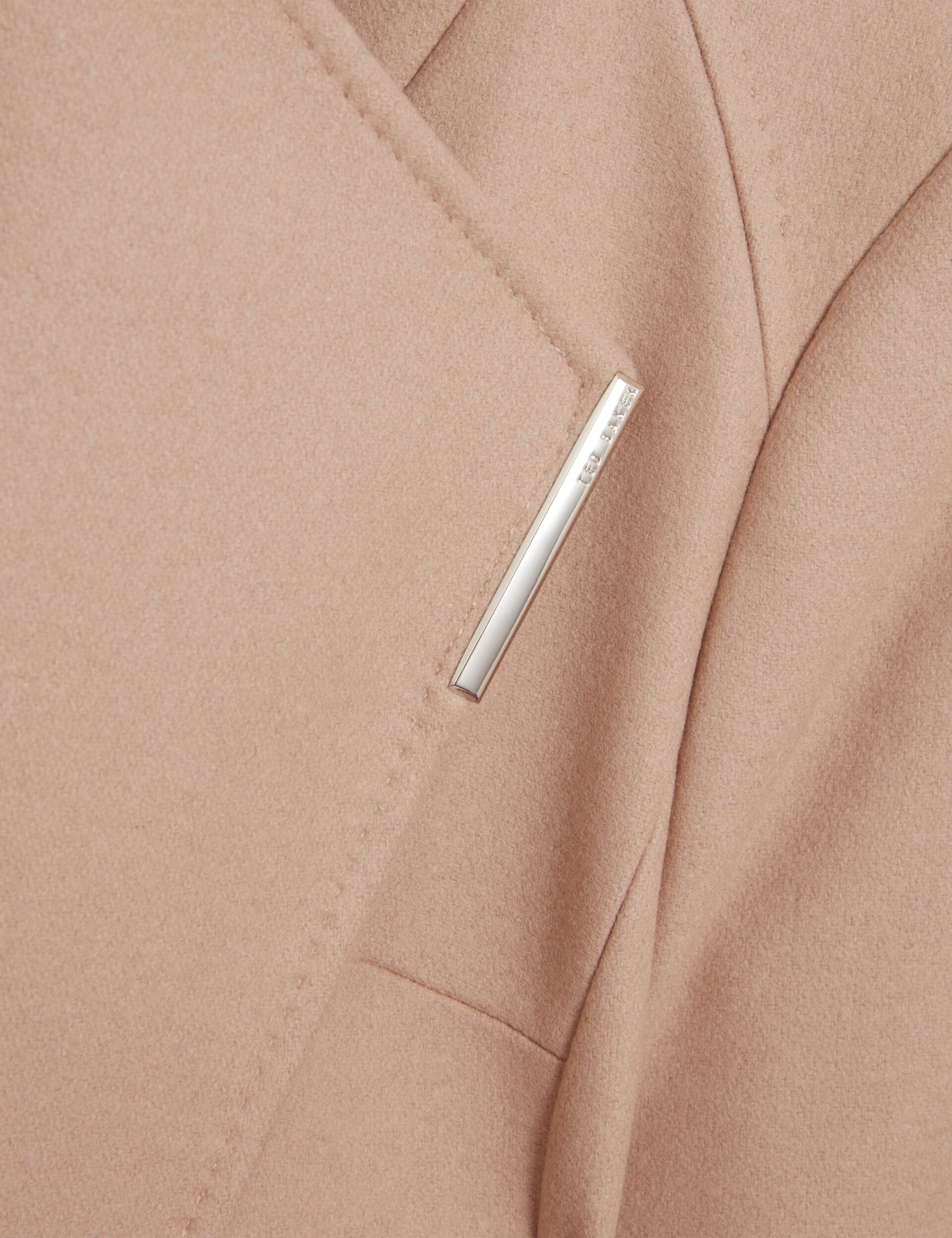 Ted Baker Rosell Longline Belted Wool Wrap Coat Women's