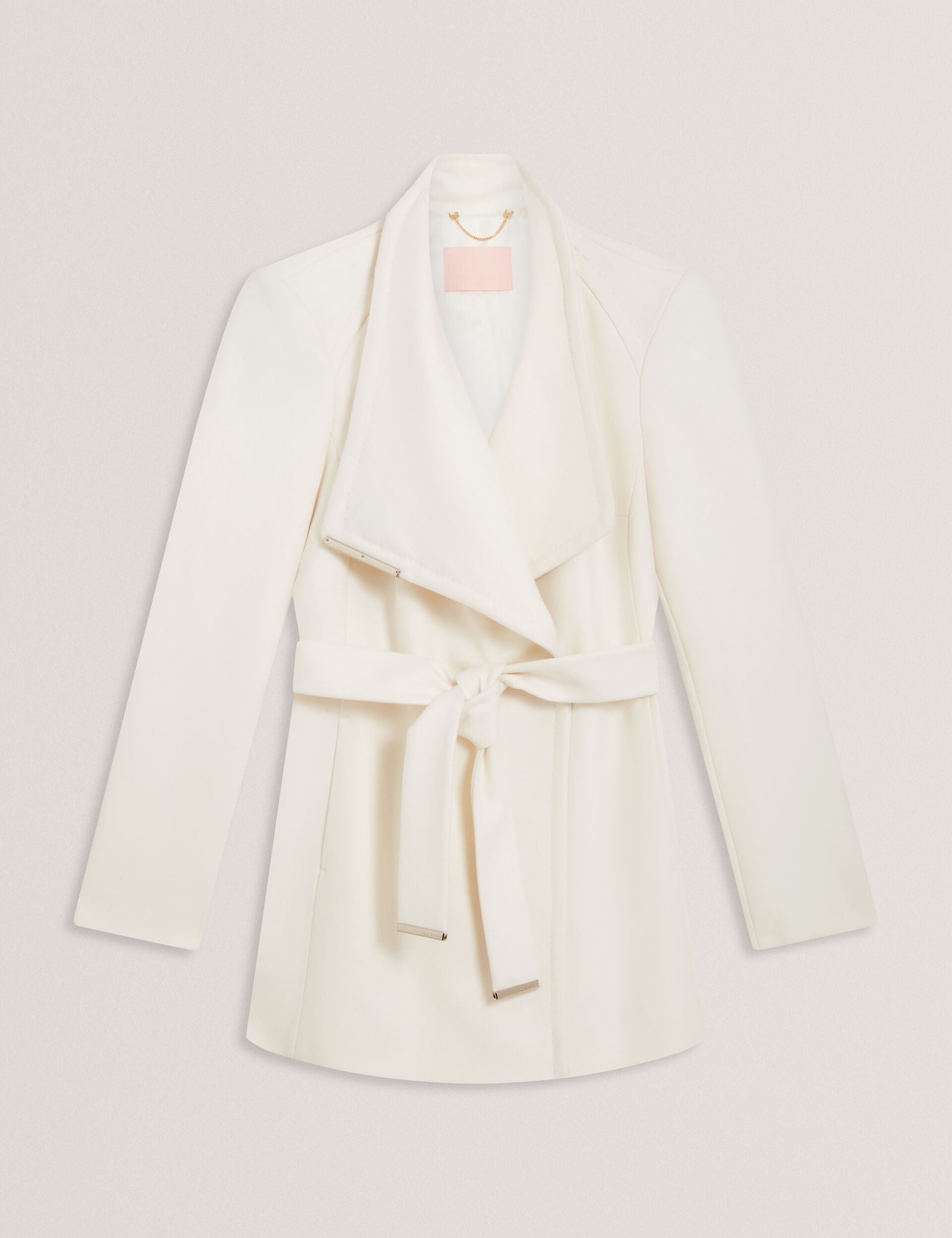 Ted Baker Rosess Short Belted Wool Wrap Coat Women's