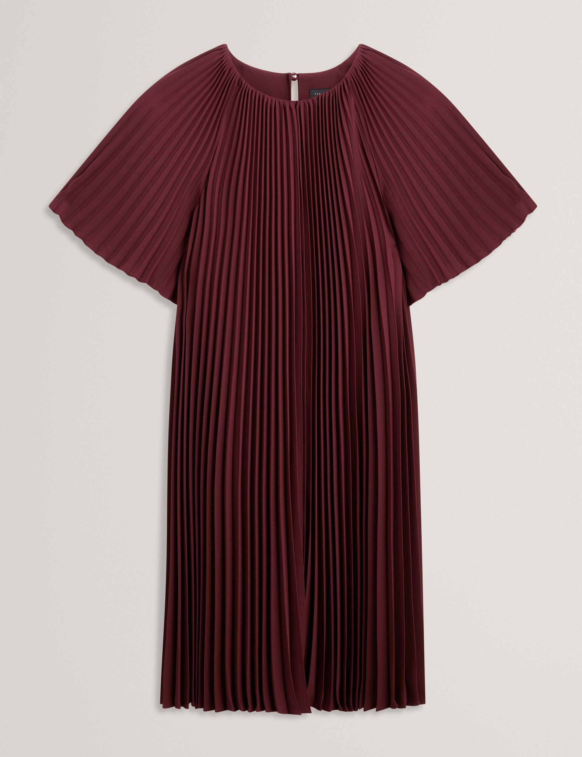 Ted Baker Convala Pleated Short Sleeve Aline Mini Dress Women's