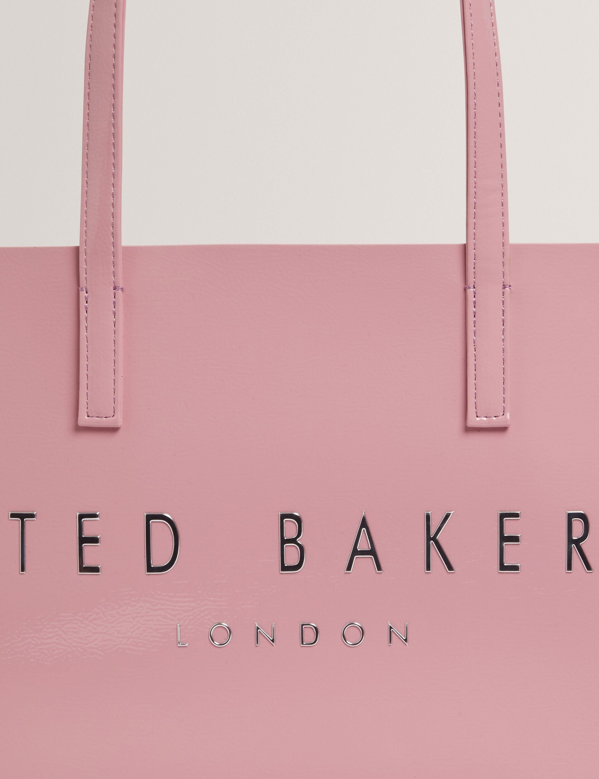 Ted Baker Crinell Crinkled Pu Elongated Icon Tote Bag Women's