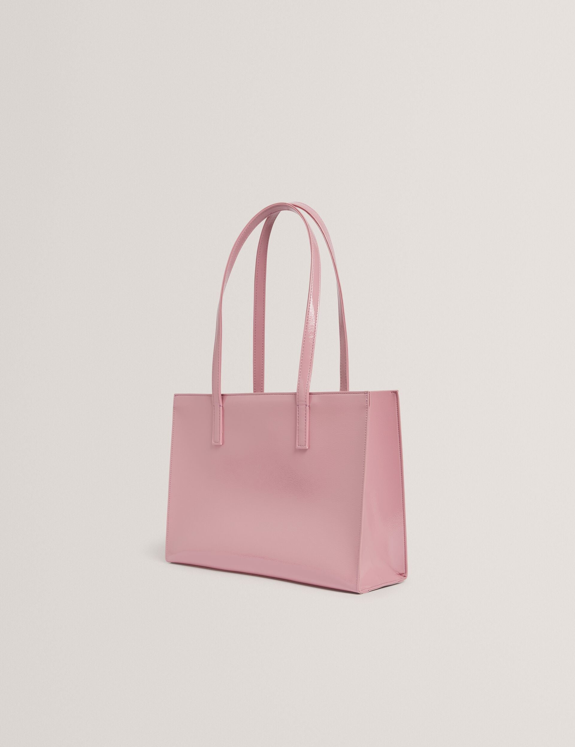 Ted Baker Crinell Crinkled Pu Elongated Icon Tote Bag Women's