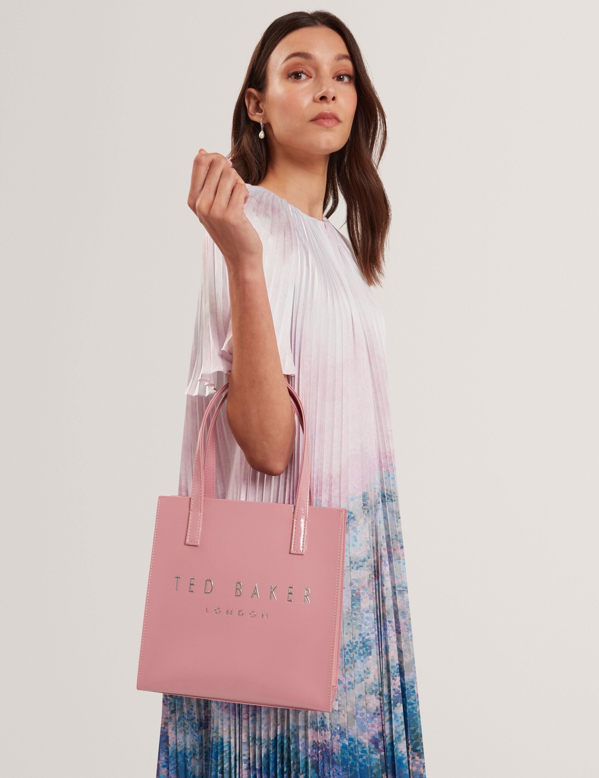 Ted Baker Crinion Crinkle Texture Small Icon Tote Bag Women's