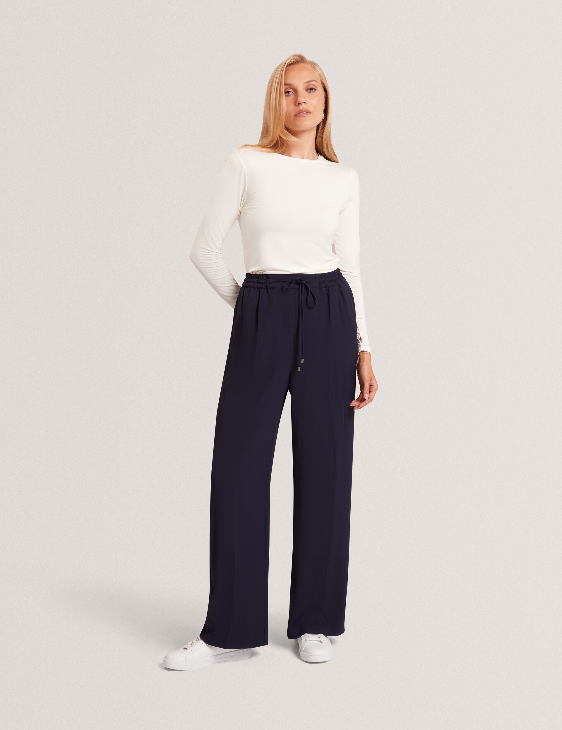 Ted Baker Arania Soft Jersey Fitted Long Sleeve Top Women's