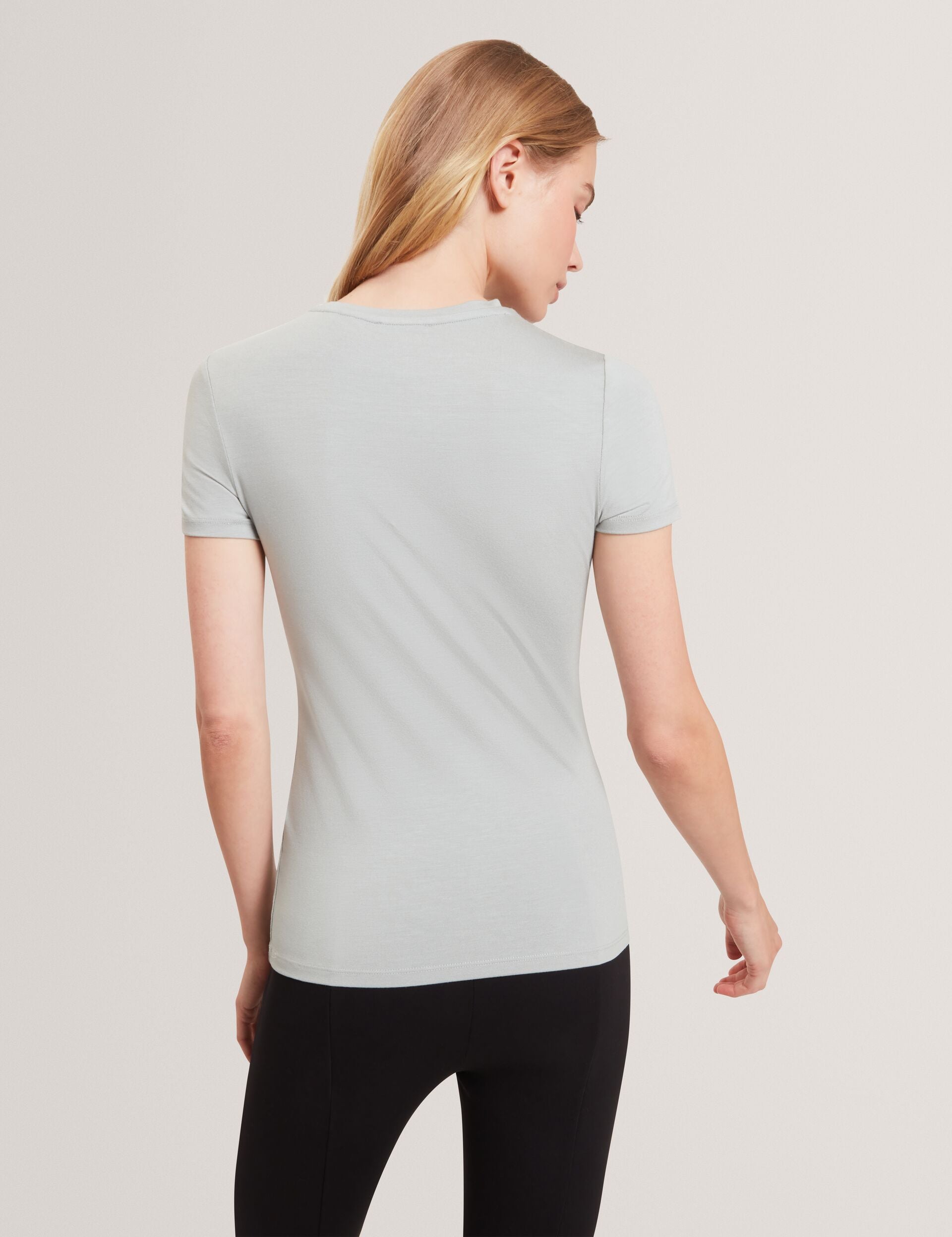 Ted Baker Larnaa Soft Touch Fitted Short Sleeve Tshirt Women's
