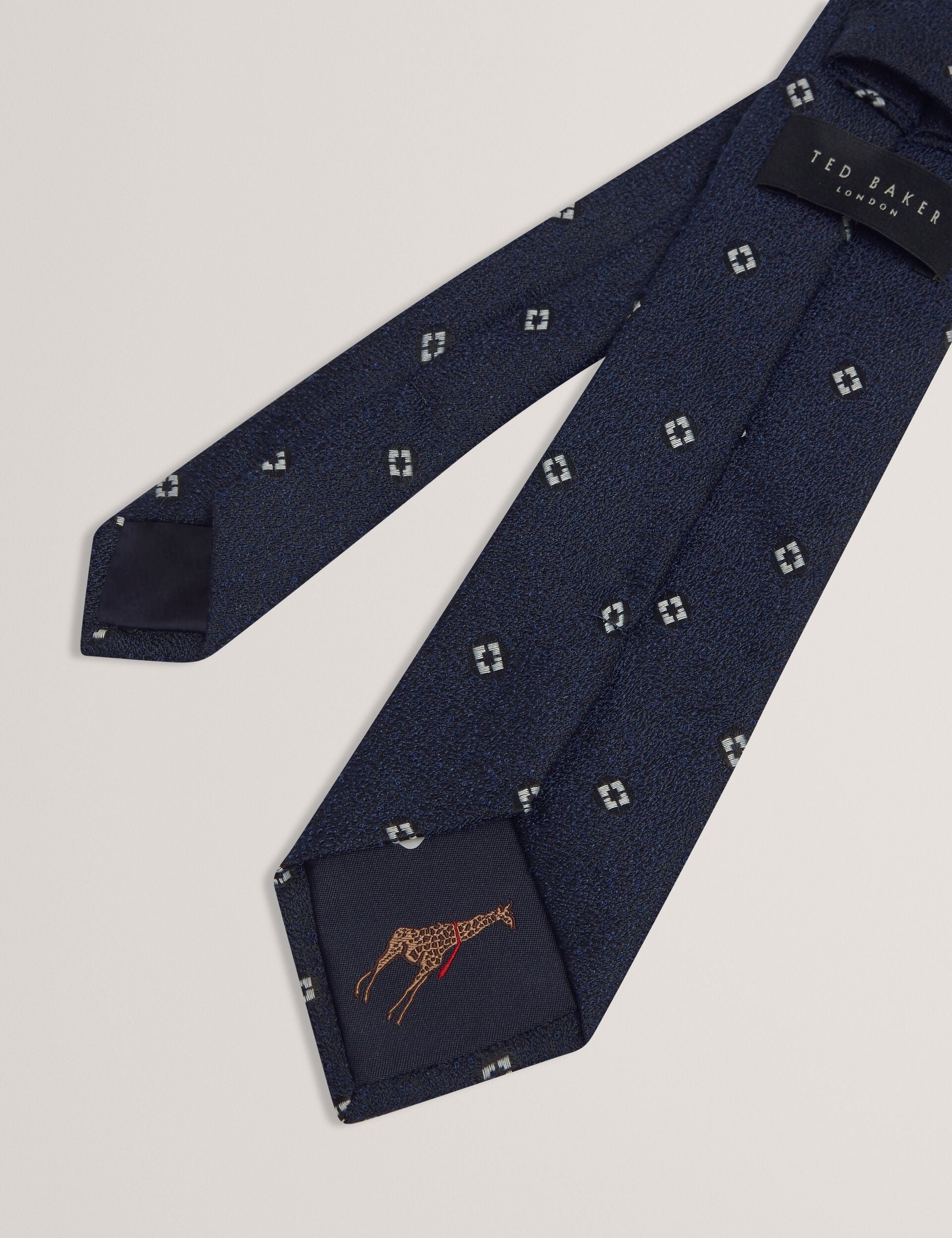 Ted Baker Tadeon Mini Diamond Boucle Tie