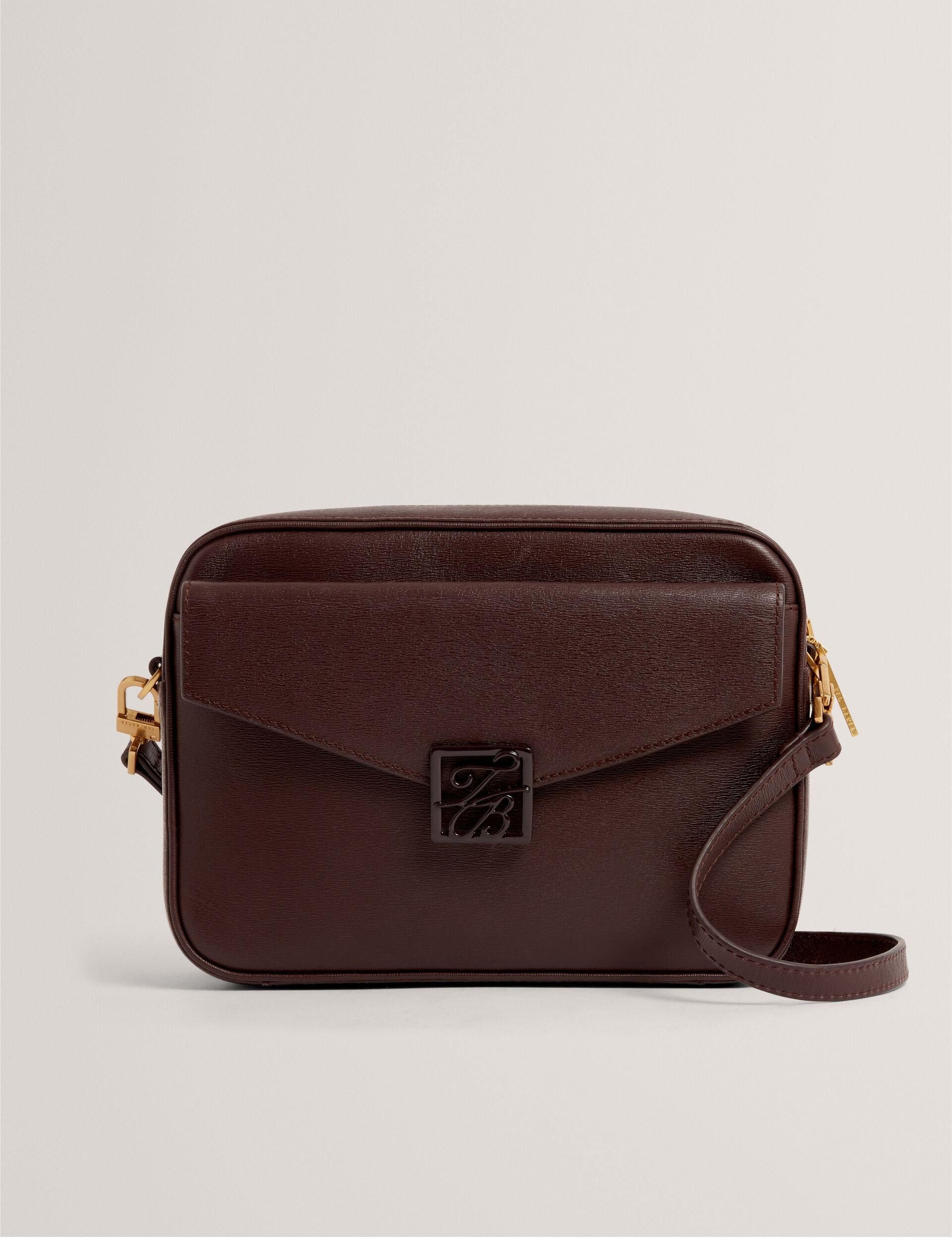 Ted Baker Anilaa Tb Detail Leather Crossbody Camera Bag Women's