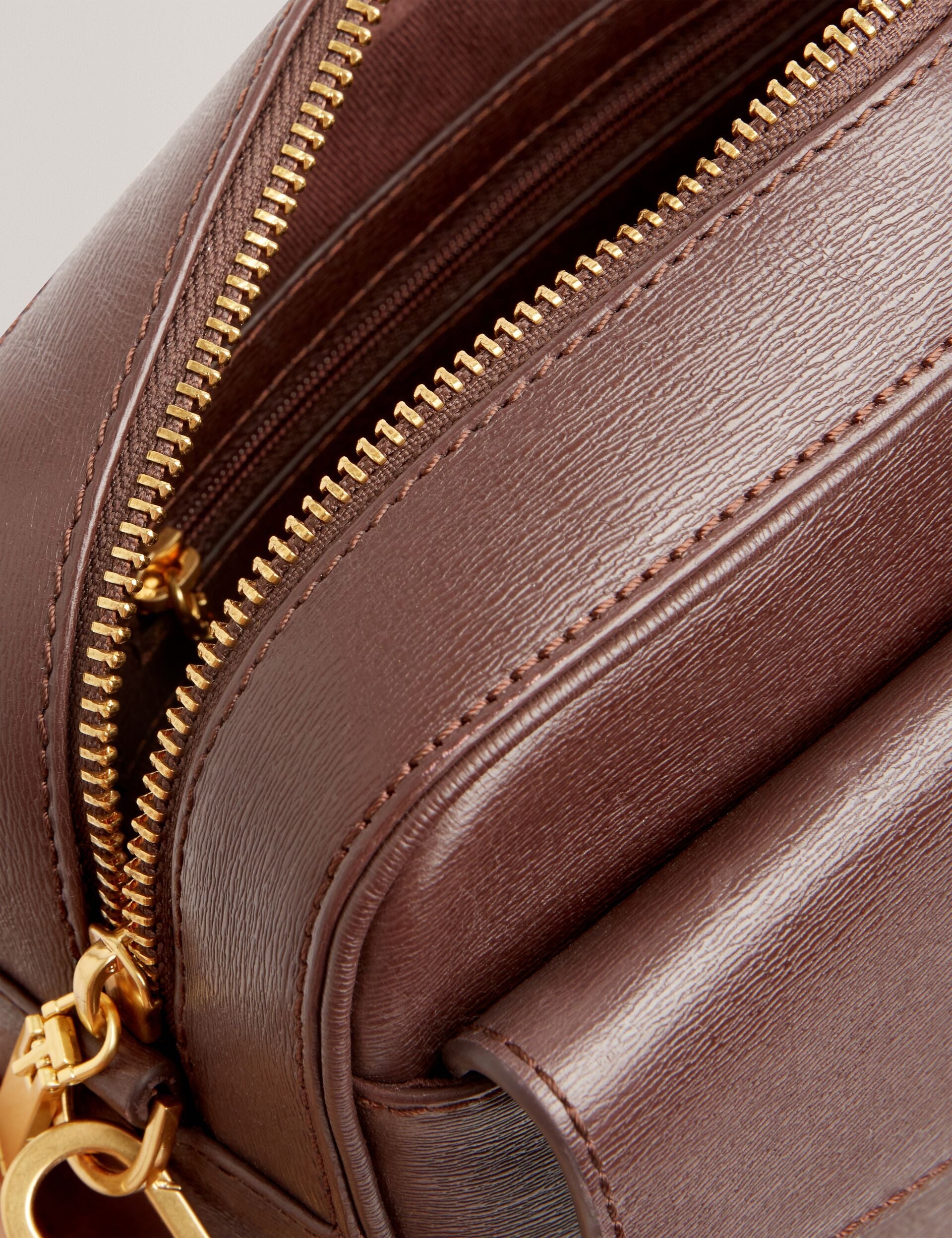Ted Baker Anilaa Tb Detail Leather Crossbody Camera Bag Women's