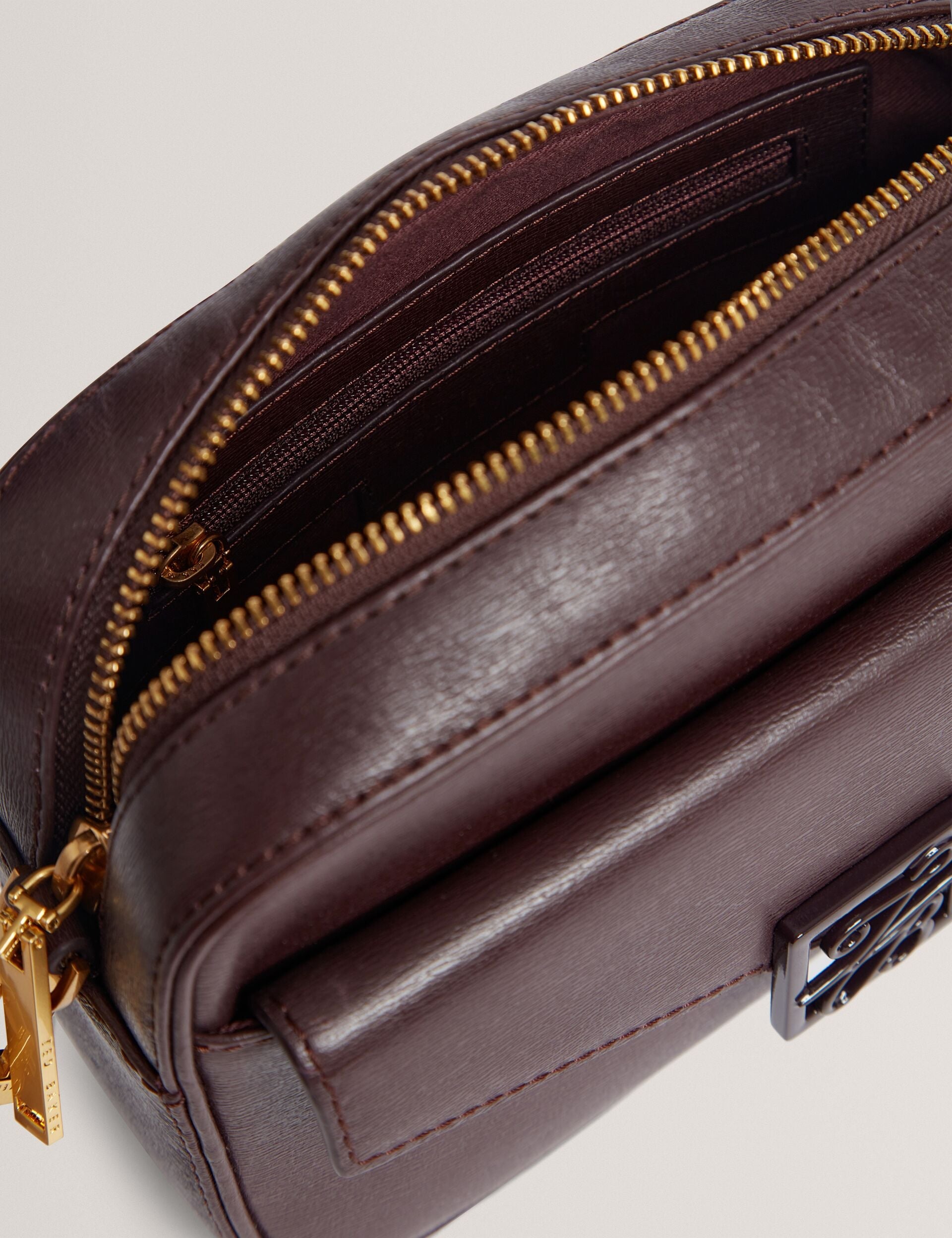 Ted Baker Anihli Tb Detail Small Leather Camera Bag Women's
