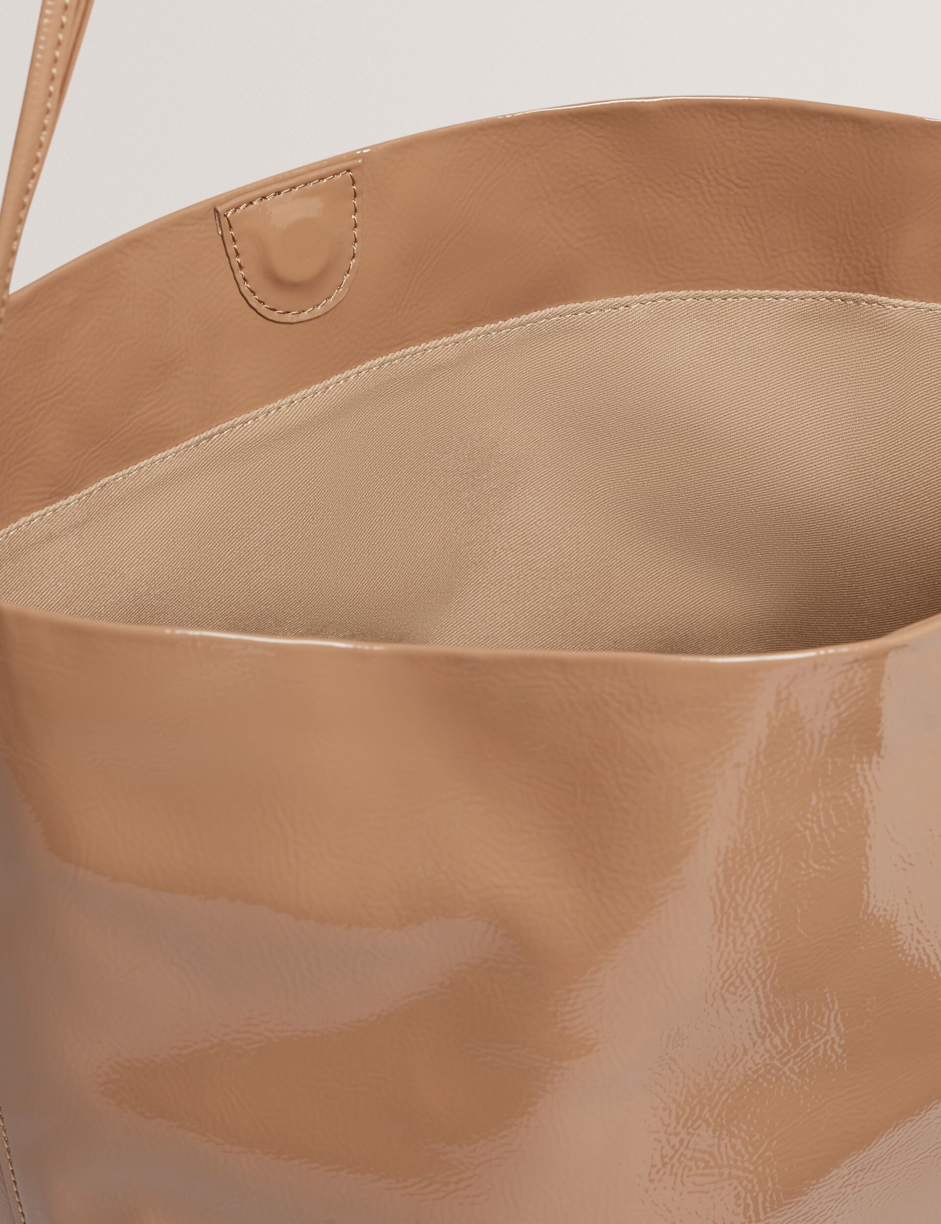 Ted Baker Kamilaa Crinkled Pu Slim Strap Bucket Bag Women's