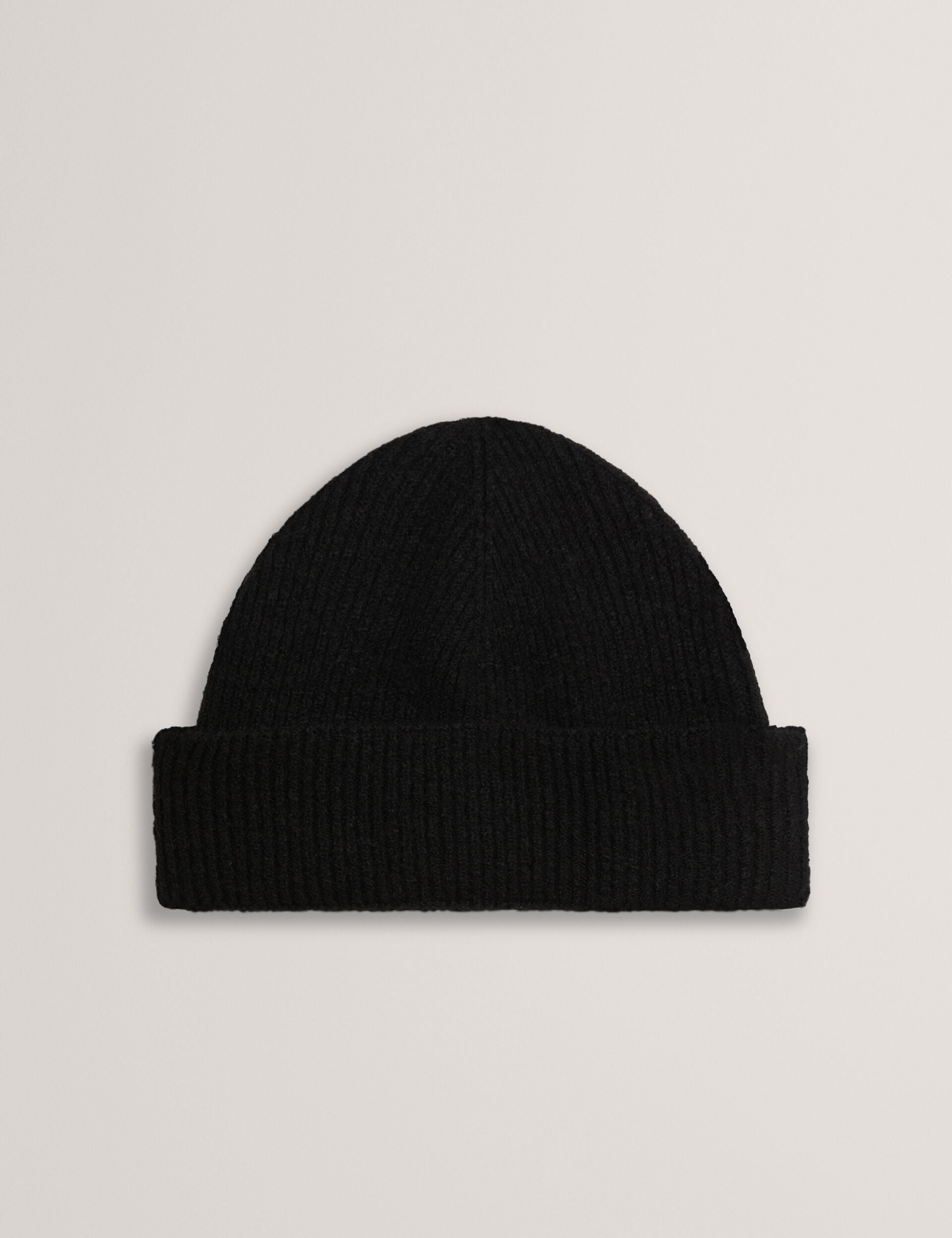 Ted Baker Alliiie Ribbed Knit Turnup Beanie Hat