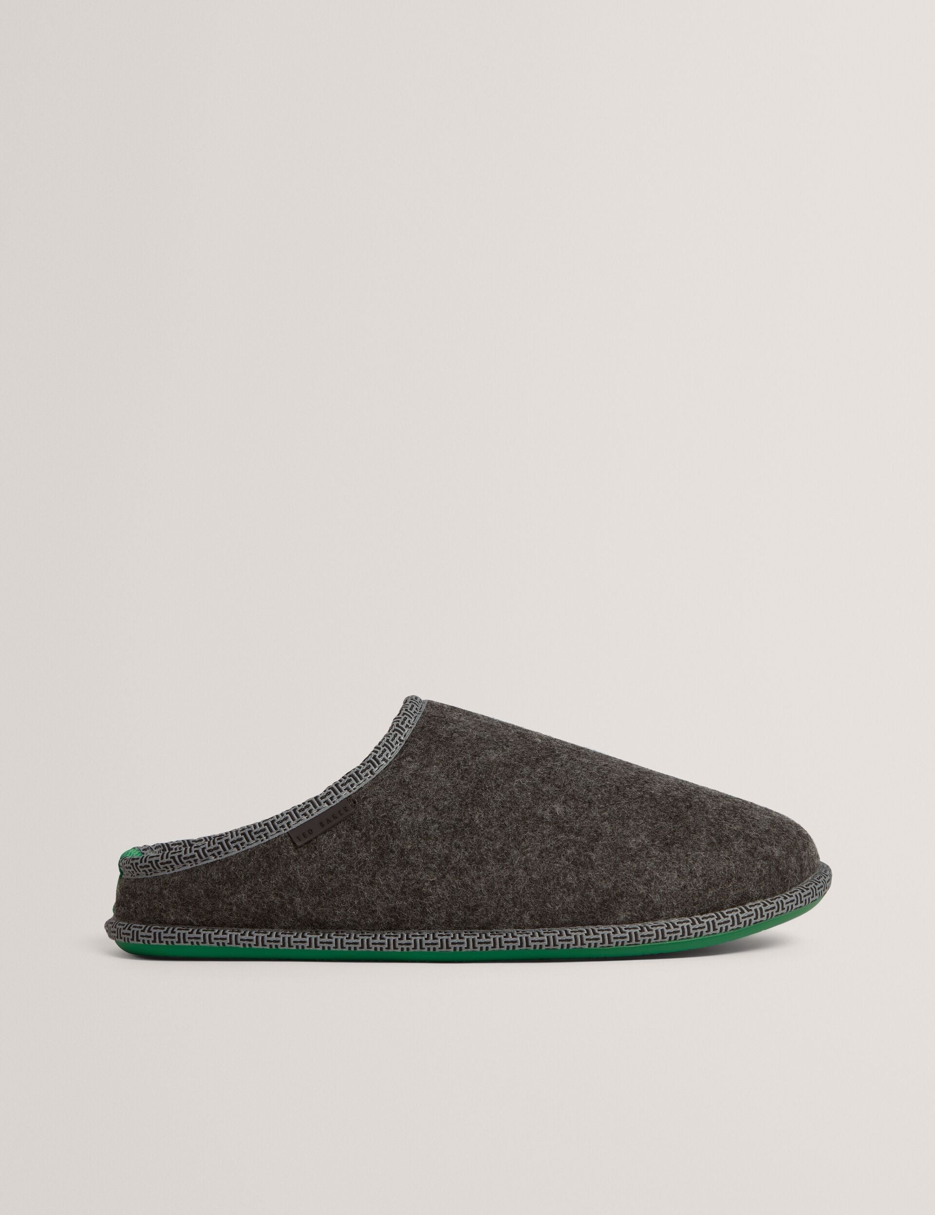 Ted Baker Simmonn Felt Plush Lined Mule Slippers