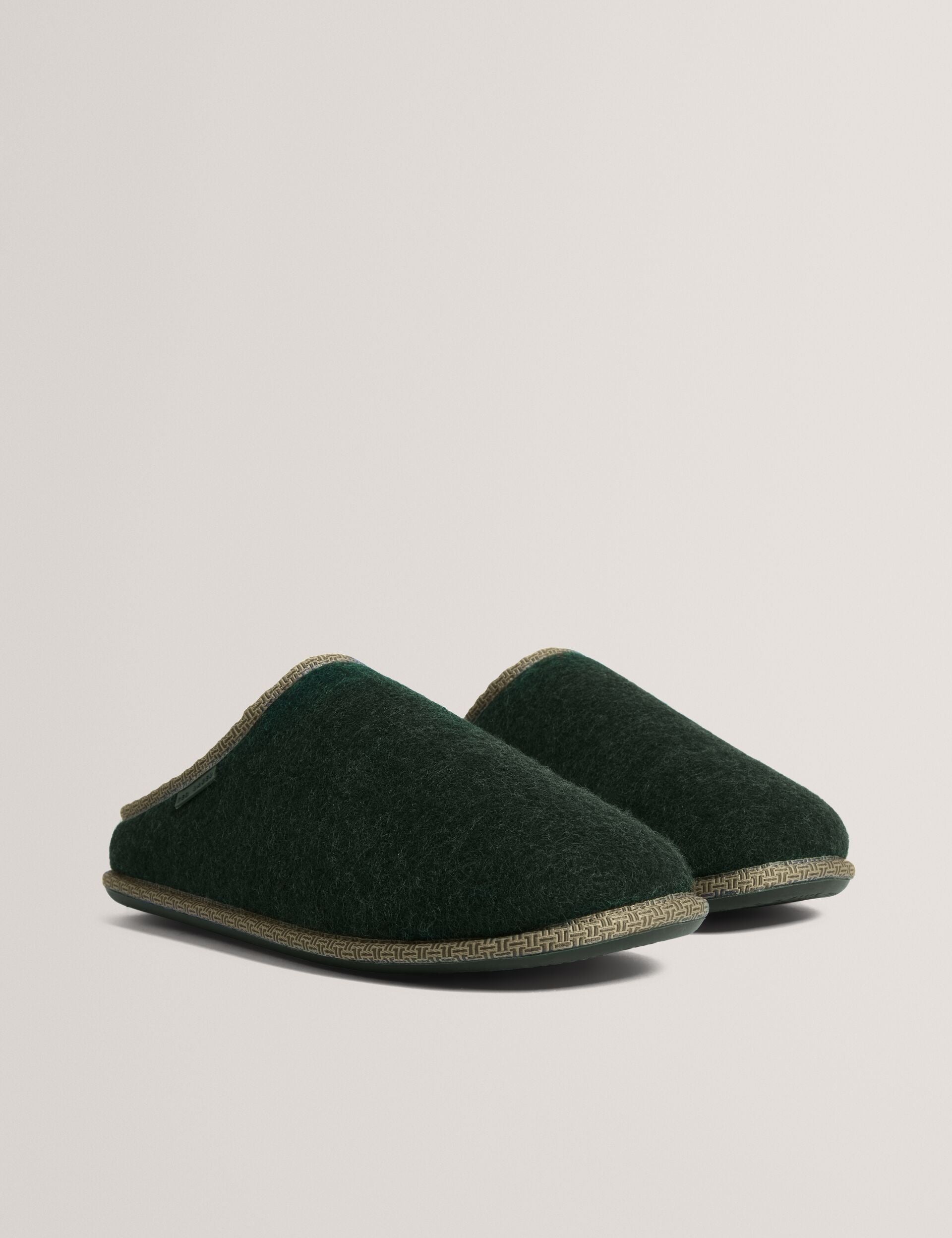 Ted Baker Simmonn Felt Plush Lined Mule Slippers
